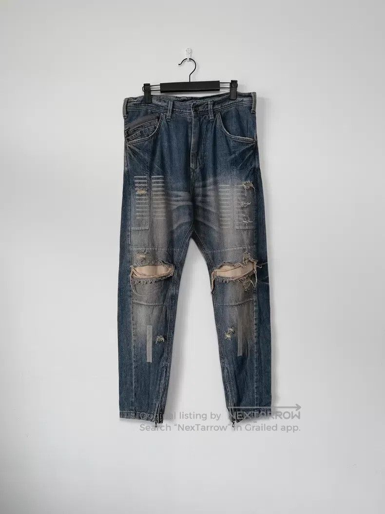 Julius Julius Size 1 Wash distressed jeans| Size US 28 / EU 44 - 1 Thumbnail