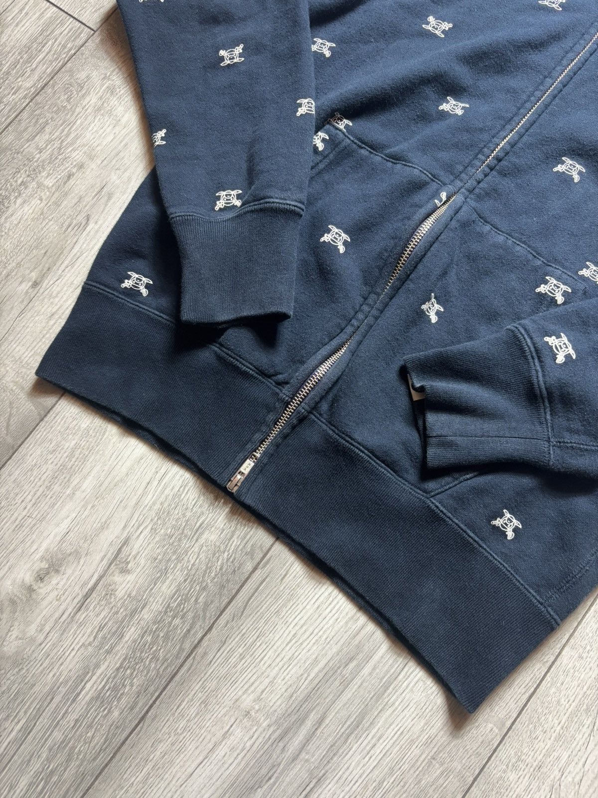 Bape Bape baby milo pirate store monogram zip hoodie Size US S / EU 44-46 / 1 - 2 Thumbnail
