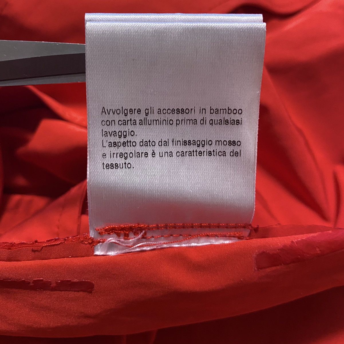 Gucci Gucci 2009 Red Polyester Trench Coat Water/Windproof Jacket Size XS / US 0-2 / IT 36-38 - 19 Thumbnail