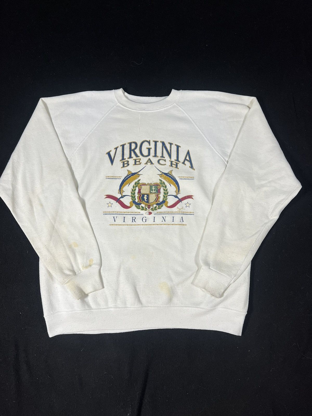 Vacation Vintage 90’s Essential Virginia Beach Destination Crewneck Size US XL / EU 56 / 4 - 1 Thumbnail
