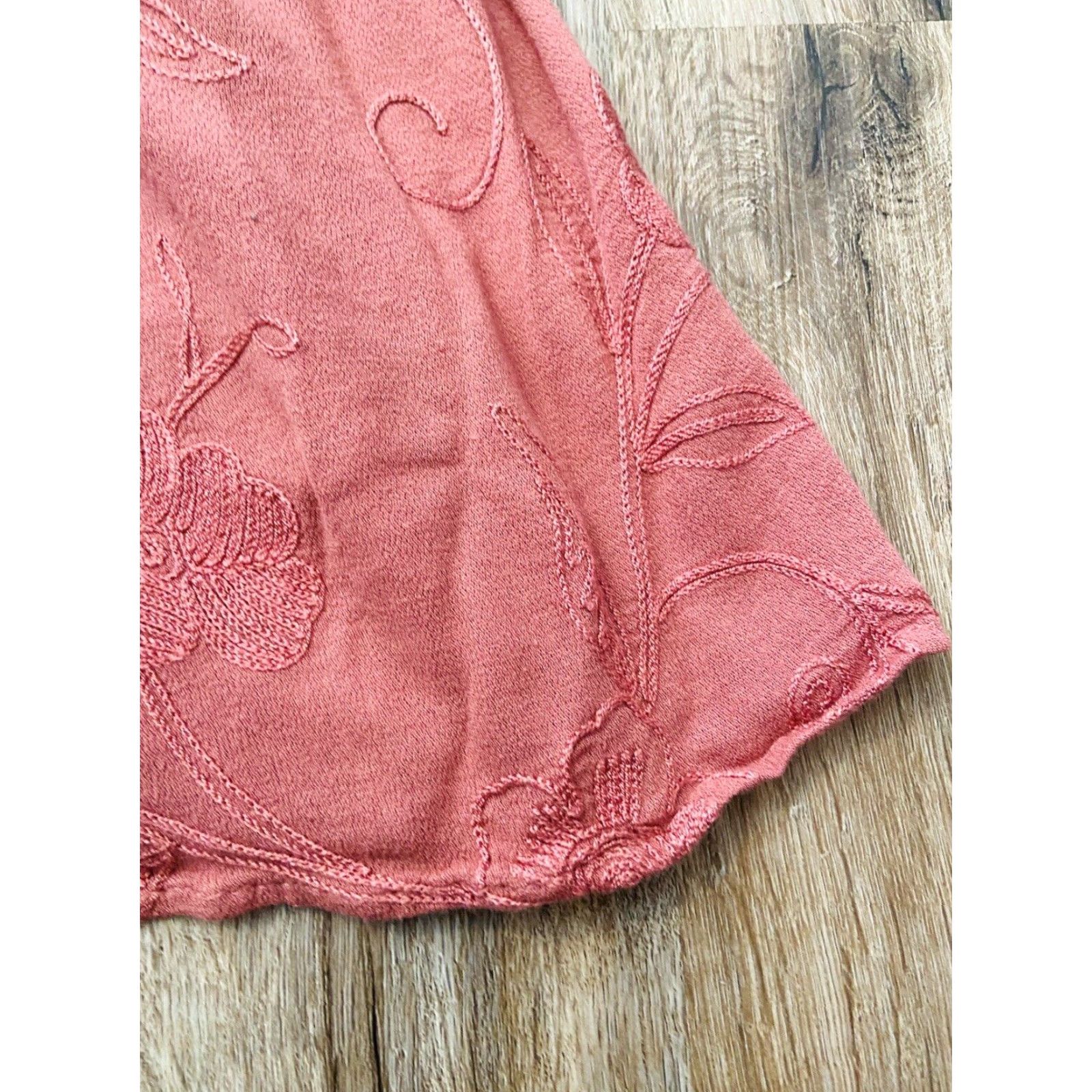 Pinko VINTAGE Miami Pink Floral Lace A-Line Dress Sleeveless Lined Women’s S Size S / US 4 / IT 40 - 2 Thumbnail
