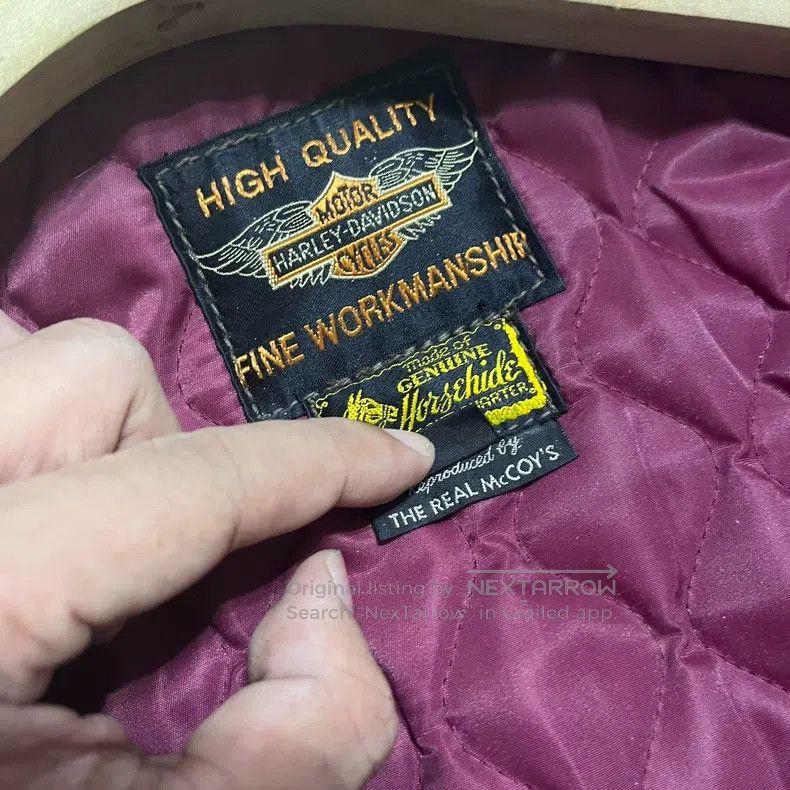 The Real McCoy's The Real McCoys Horse leather vintage biker jacket Size US M / EU 48-50 / 2 - 3 Thumbnail