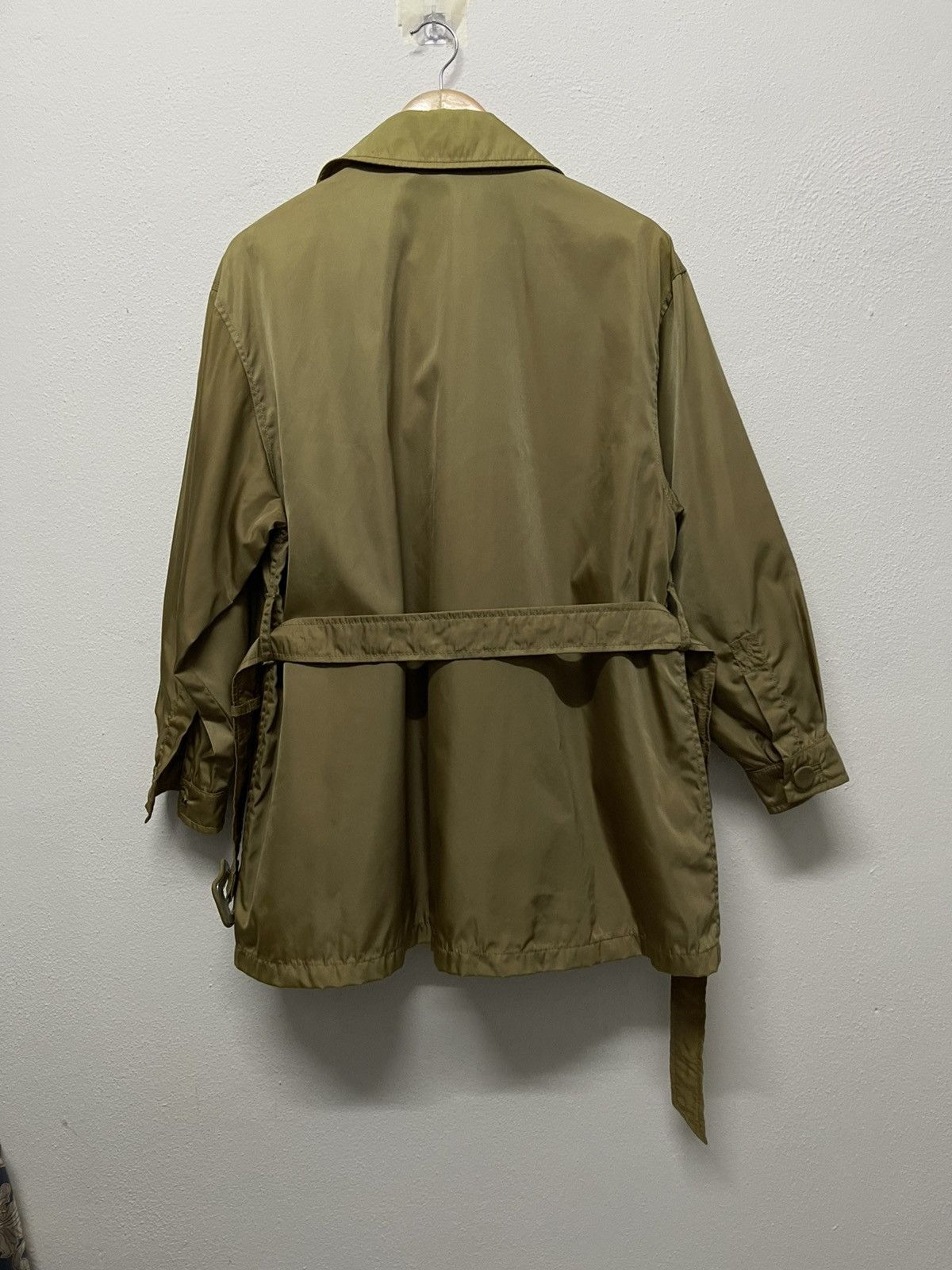 Prada SS99 PRADA MILANO NYLON TRENCH COAT SUN FADED Size M / US 6-8 / IT 42-44 - 2 Thumbnail