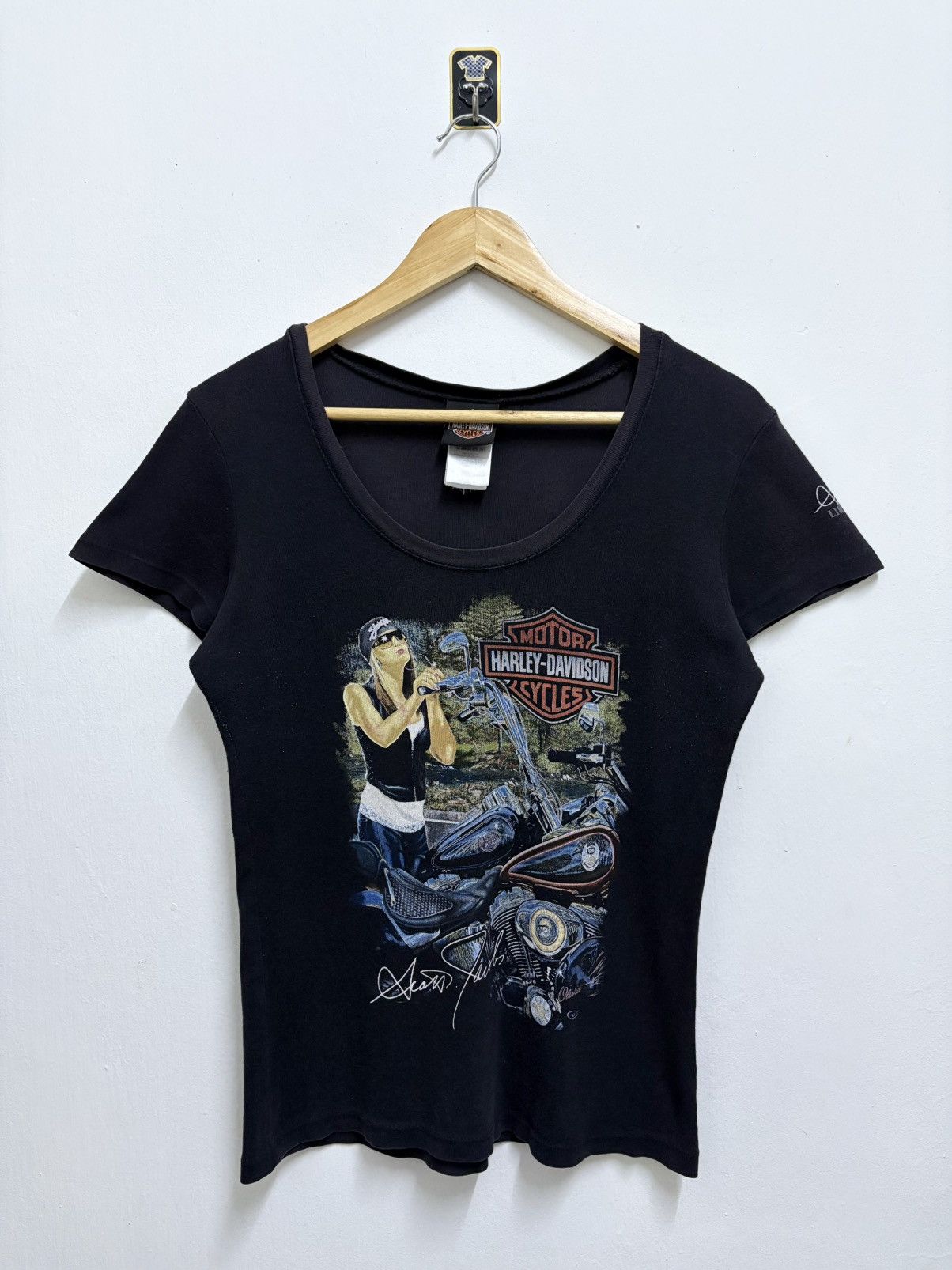 Harley Davidson 2000’s Harley Davidson Singapore - Scott Jacobs T-Shirt Size M / US 6-8 / IT 42-44 - 1 Thumbnail