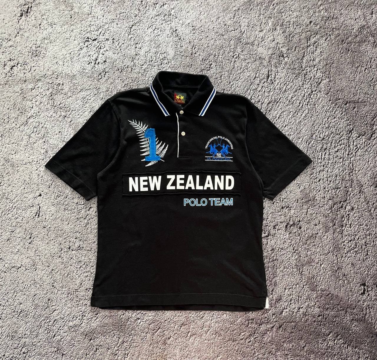 La Martina × New Zealand Outback × Vintage La Martina Polo Team Shirt New Zealand Size M Size US M / EU 48-50 / 2 - 1 Thumbnail