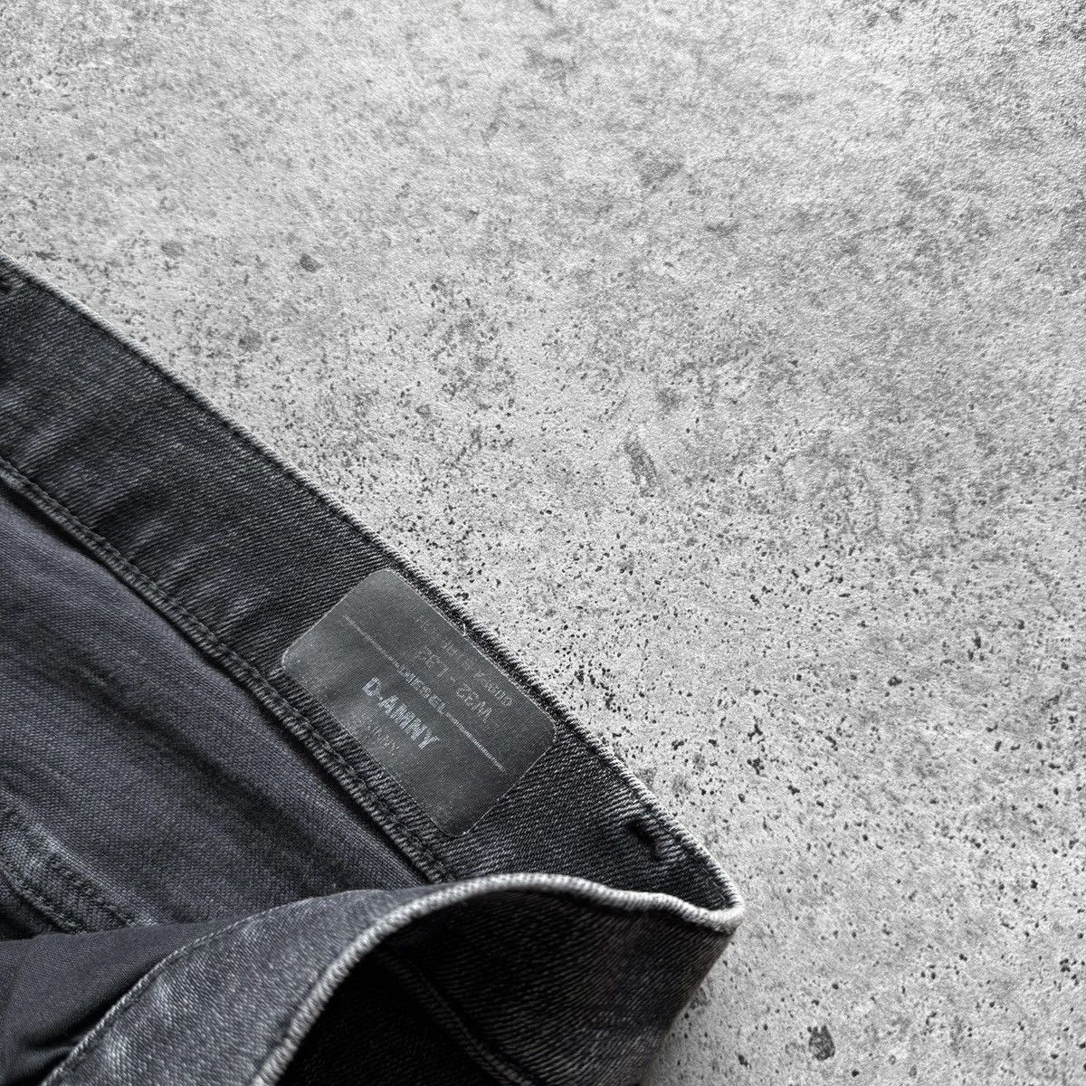 Diesel Diesel D-Amny Mens Skinny Jeans Black Grey Denim Zipper Size US 32 / EU 48 - 7 Thumbnail