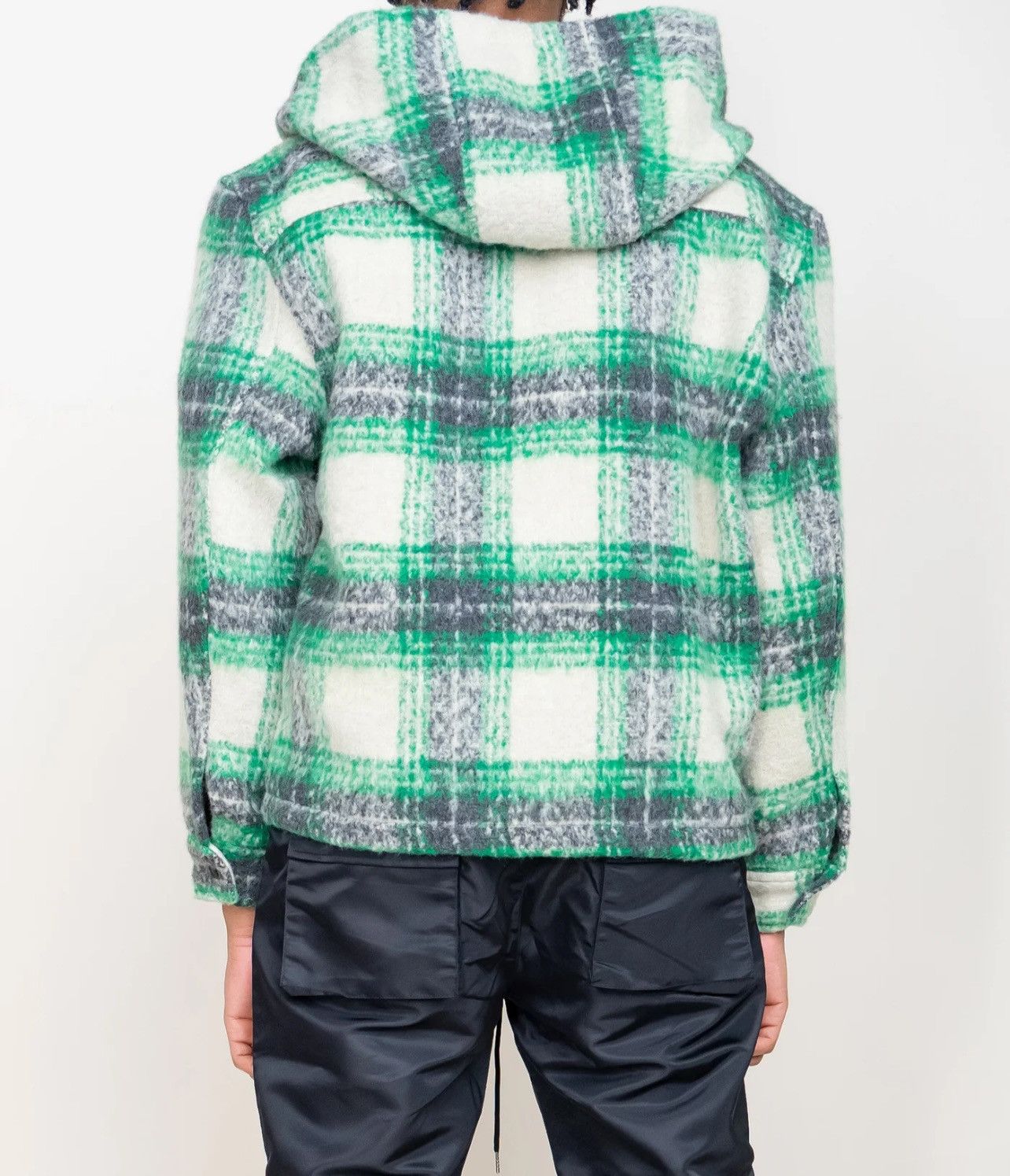 EPTM. EPTM mohair flannel jacket green M Size US M / EU 48-50 / 2 - 2 Thumbnail