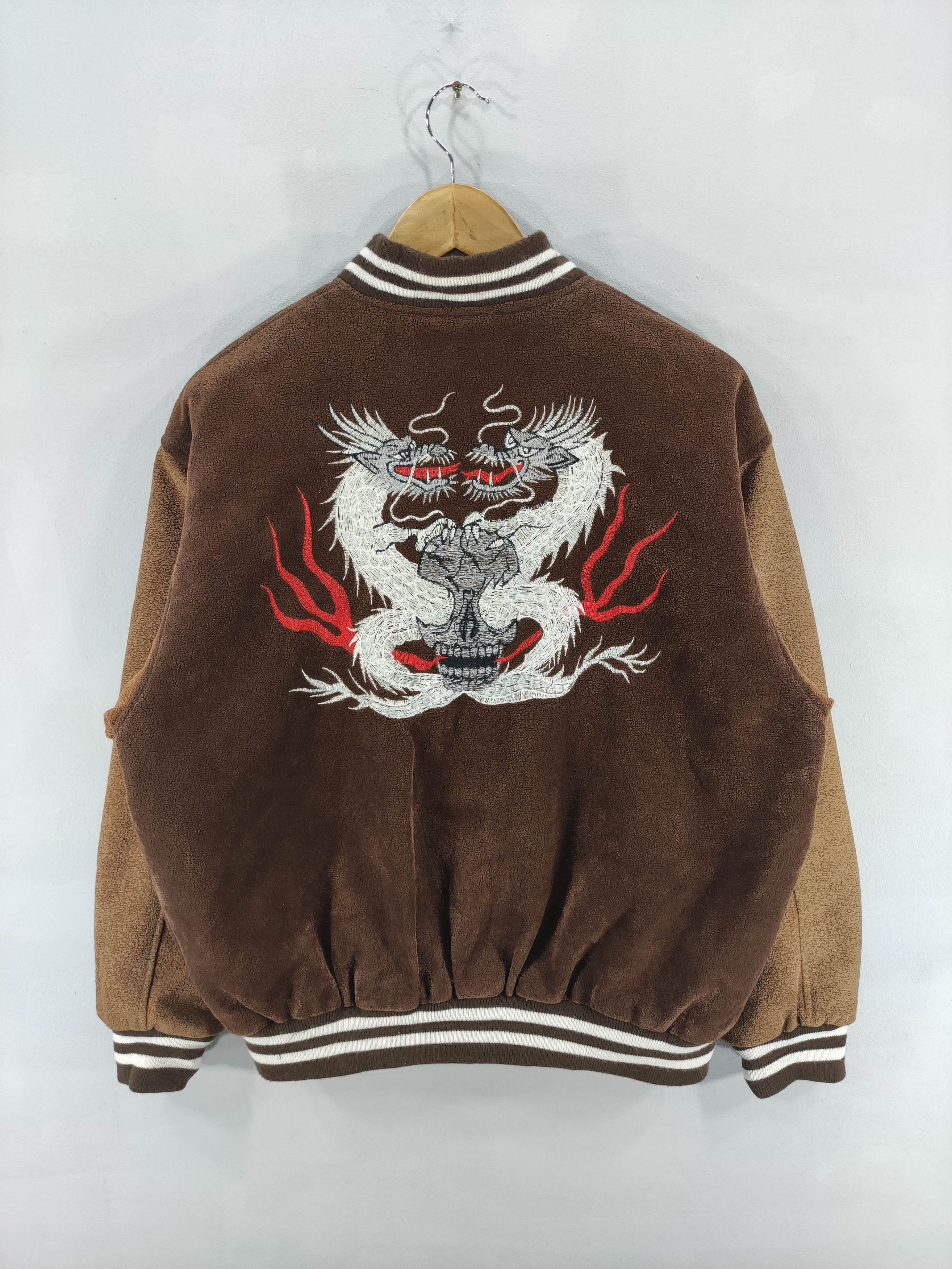 Dragonfly Vintage Cookie House Varsity Jacket Dragon Logo Size US L / EU 52-54 / 3 - 2 Thumbnail