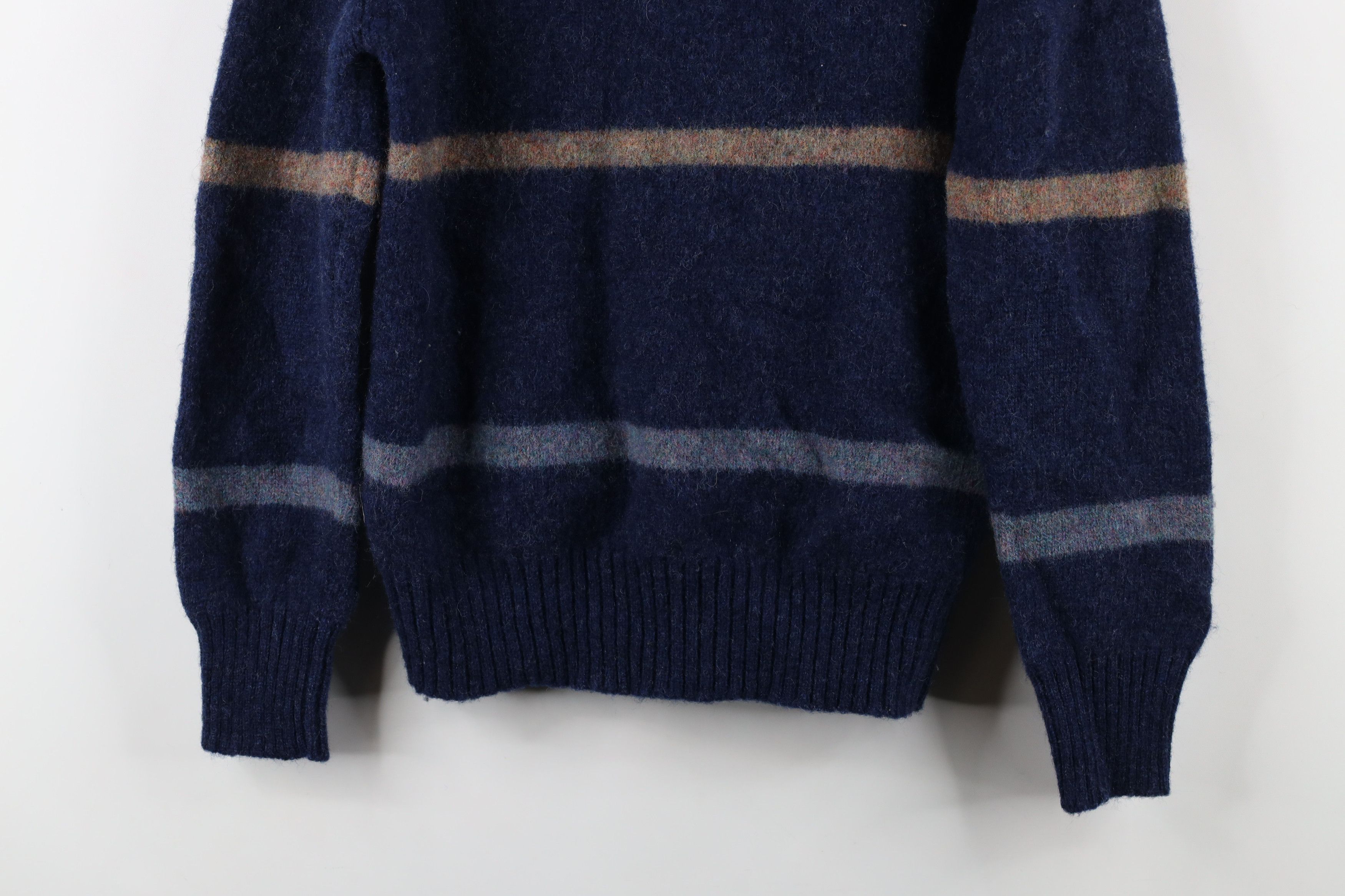 Ralph Lauren × Vintage Vintage 90s Chaps Ralph Lauren Argyle Striped Knit Sweater Size L / US 10 / IT 46 - 11 Thumbnail