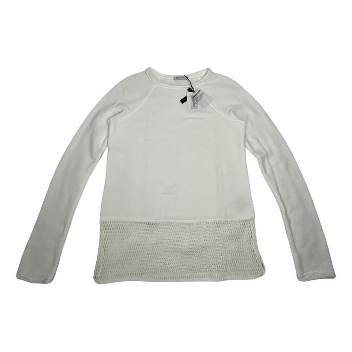 T by Alexander Wang White Cotton Knitwear & Sweatshirt Size S / US 4 / IT 40 - 1 Thumbnail