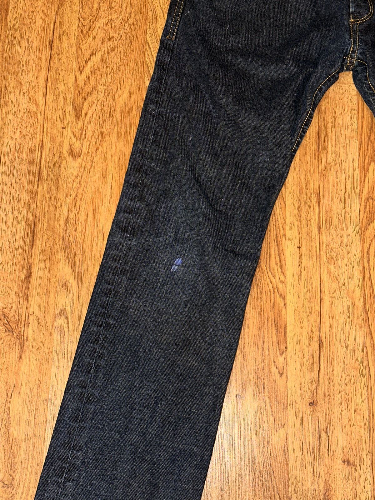 Diesel Diesel IAKOP Navy Blue Wash 0088Z Slim Taper Jeans 31x31 Size US 31 - 7 Thumbnail