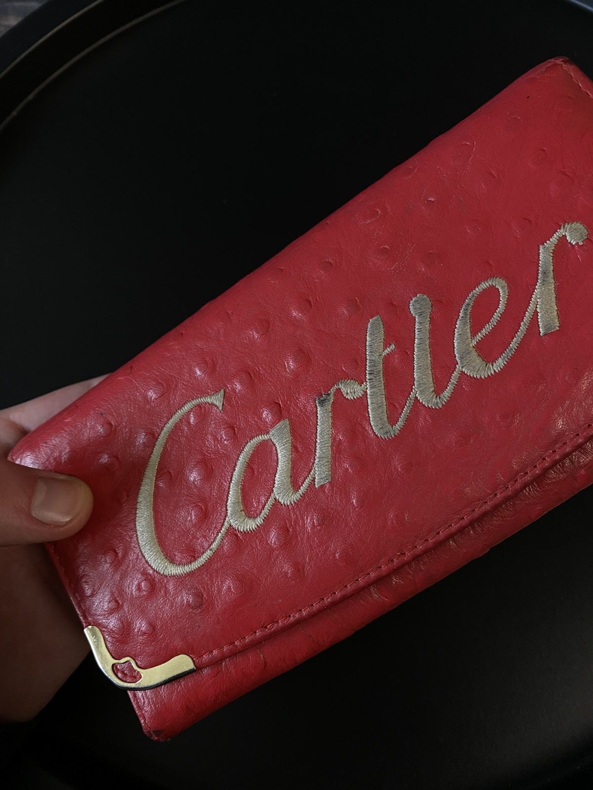 Cartier × Leather Cartier Leather Clutch Wallet Size ONE SIZE - 6 Thumbnail