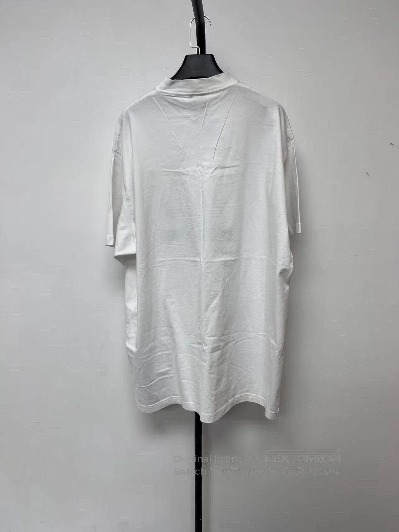 Balenciaga Balenciaga Logo Print Crewneck Short Sleeve T-Shirt. Size US M / EU 48-50 / 2 - 2 Thumbnail