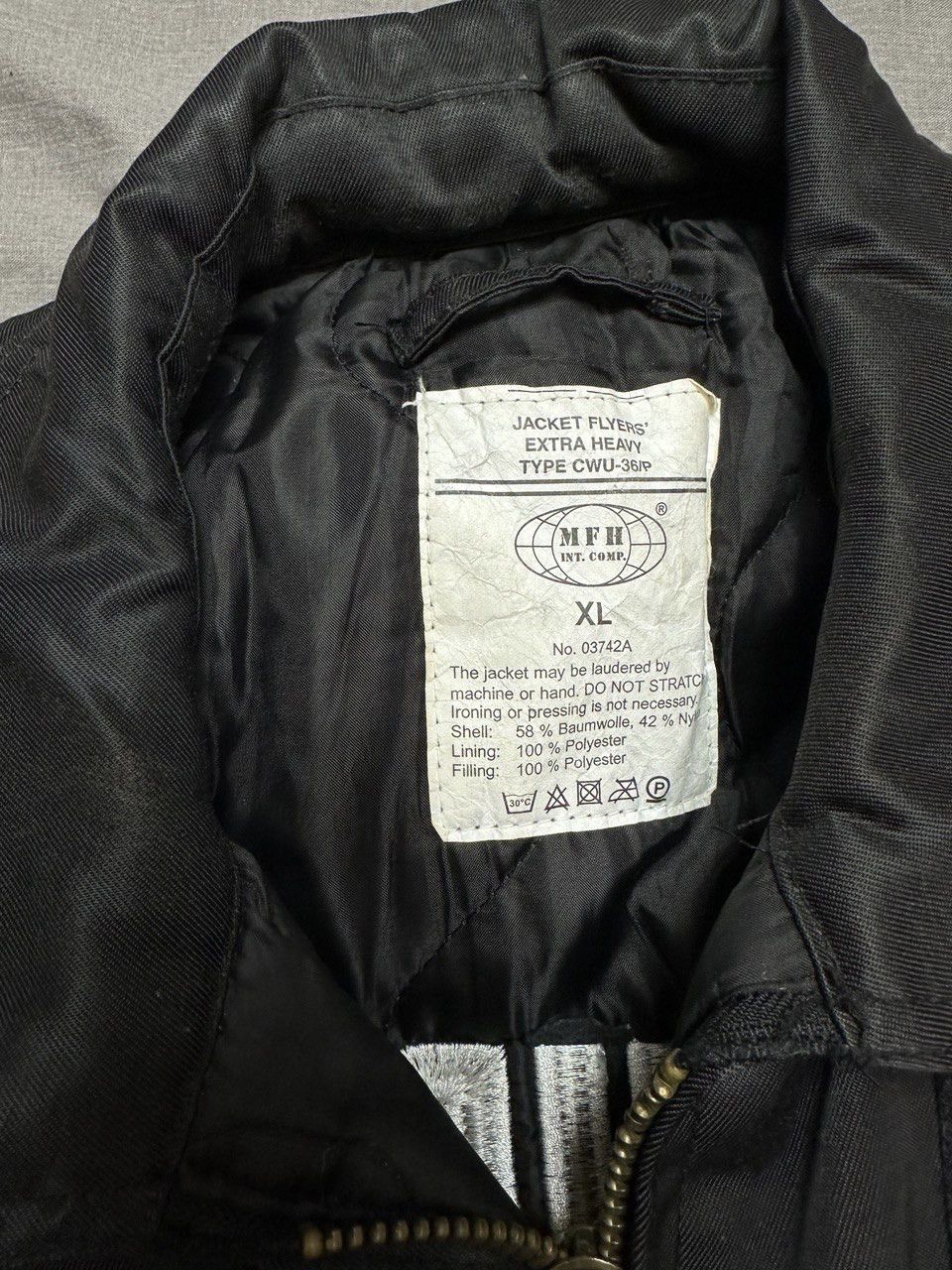 Japanese Brand Security Bomber Jacket Vintage Y2k Boxy Fit Streetwear Alpha Size US XL / EU 56 / 4 - 2 Thumbnail