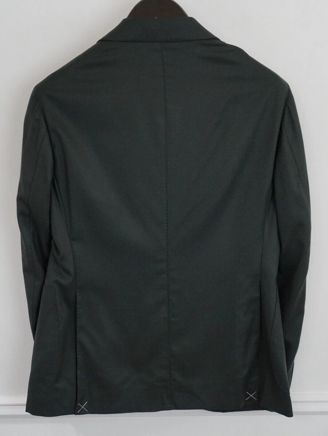 Suitsupply Men Suitsupply Blazer La Spalla Cashmere Wool Green UK/US36S Size 36S - 2 Thumbnail