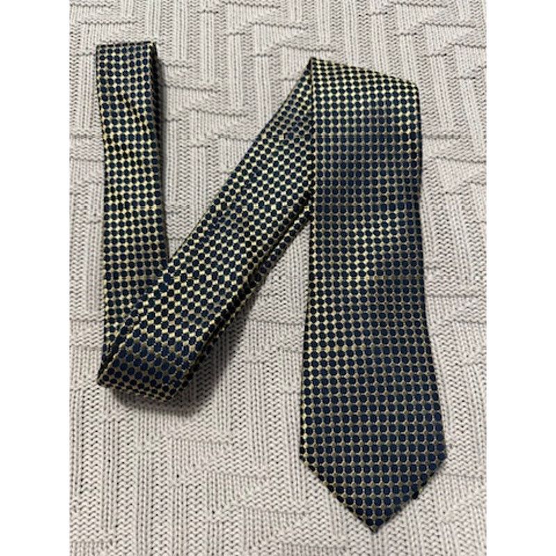 Nautica Nautica metallic navy polka dot silk tie Size ONE SIZE - 1 Thumbnail
