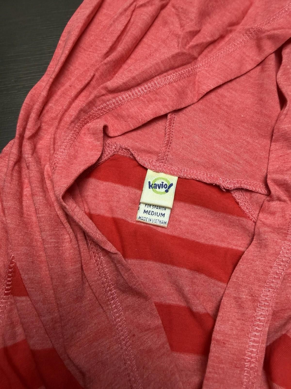 Other NWT Y2K Kavio! Womens M Hooded TSHIRT Stripes Size M / US 6-8 / IT 42-44 - 7 Thumbnail