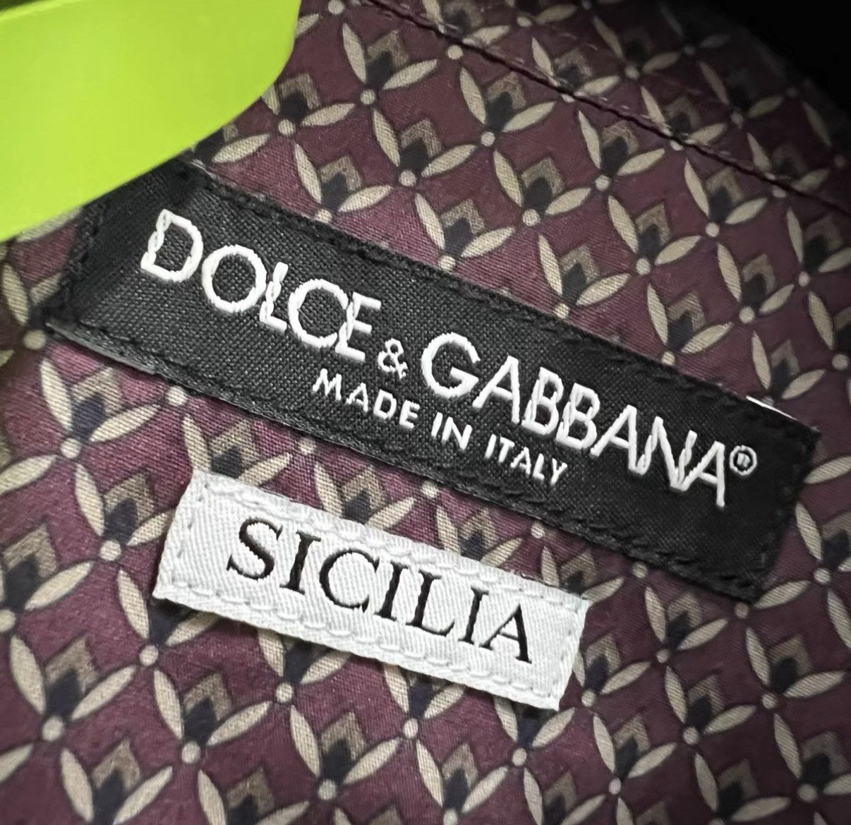 Dolce & Gabbana Dolce & Gabbana Pattern Printed Shirt J41 Size US S / EU 44-46 / 1 - 4 Thumbnail