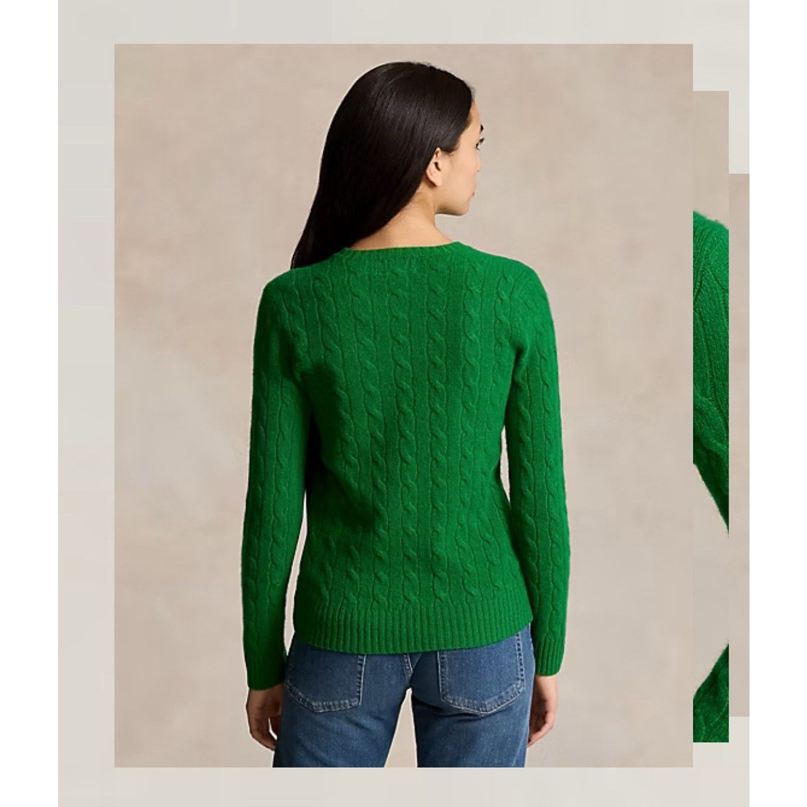 Polo Ralph Lauren NWT Ralph Lauren Polo Women Wool Cashmere Sweater S Green Size S / US 4 / IT 40 - 10 Thumbnail