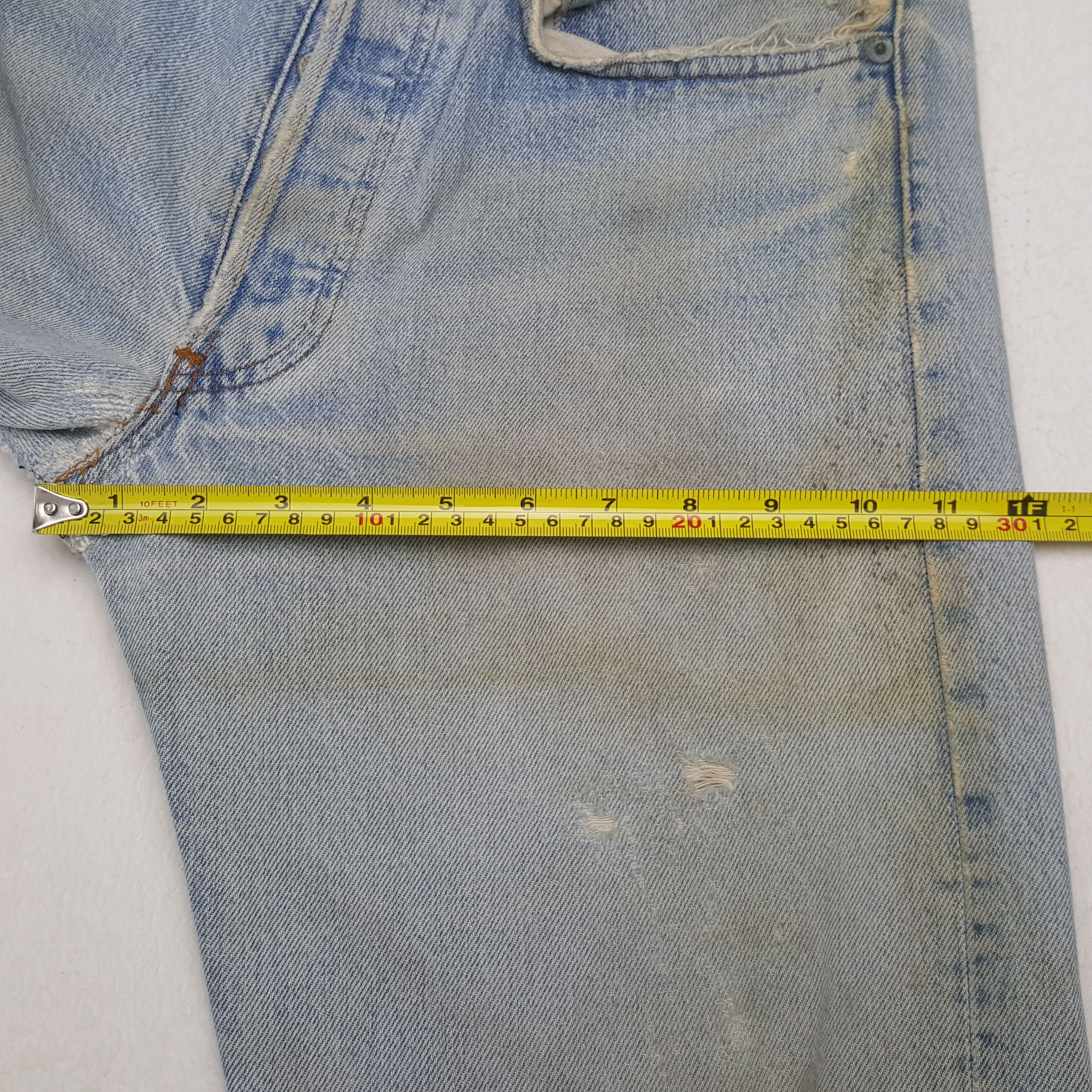 Levi's Levis Streetwear Style Distressed Jeans RR20 Size US 30 / EU 46 - 9 Thumbnail