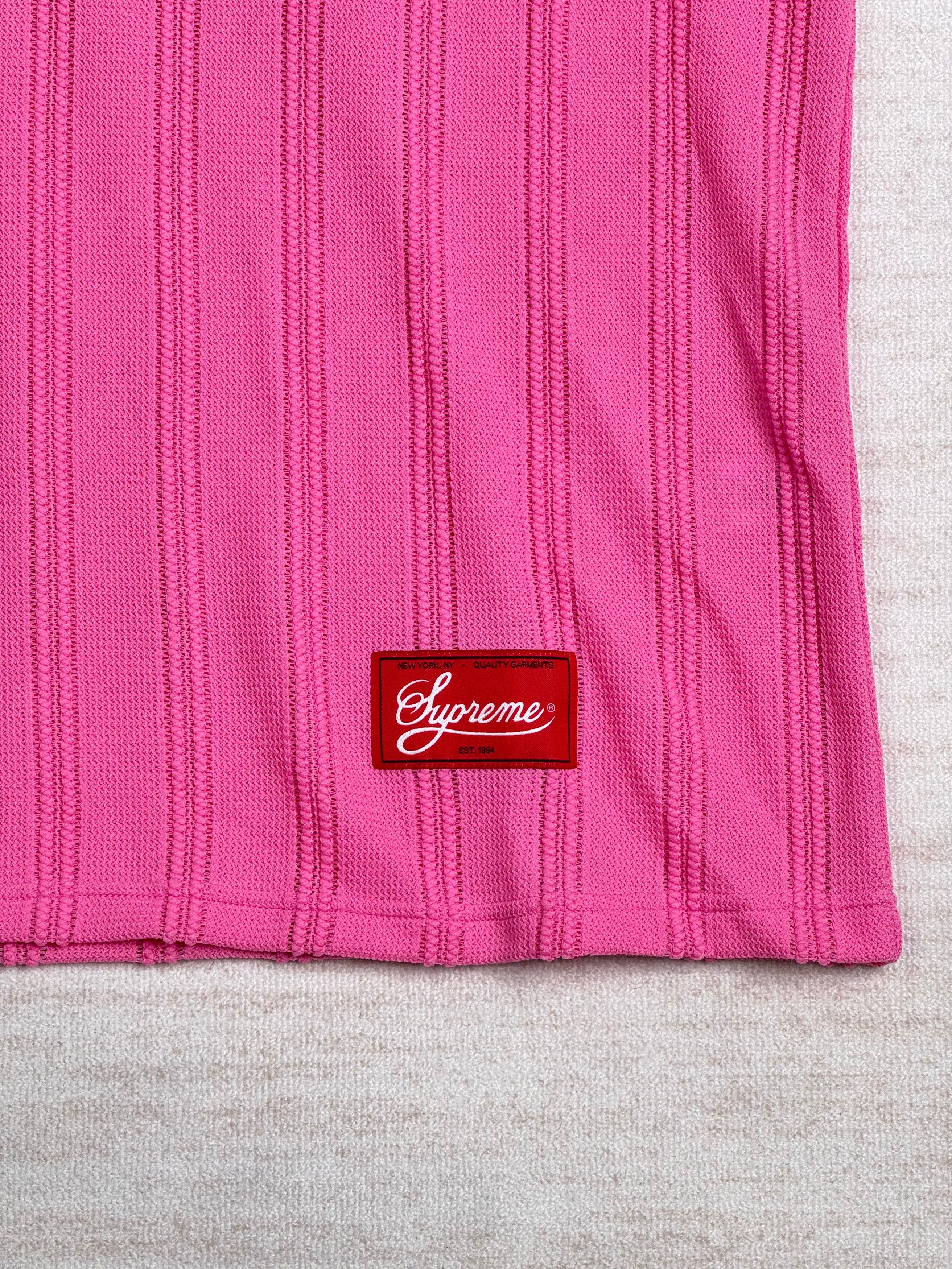 Supreme UNWORN* Supreme Mesh Stripe Football Jersey Size US XL / EU 56 / 4 - 5 Thumbnail