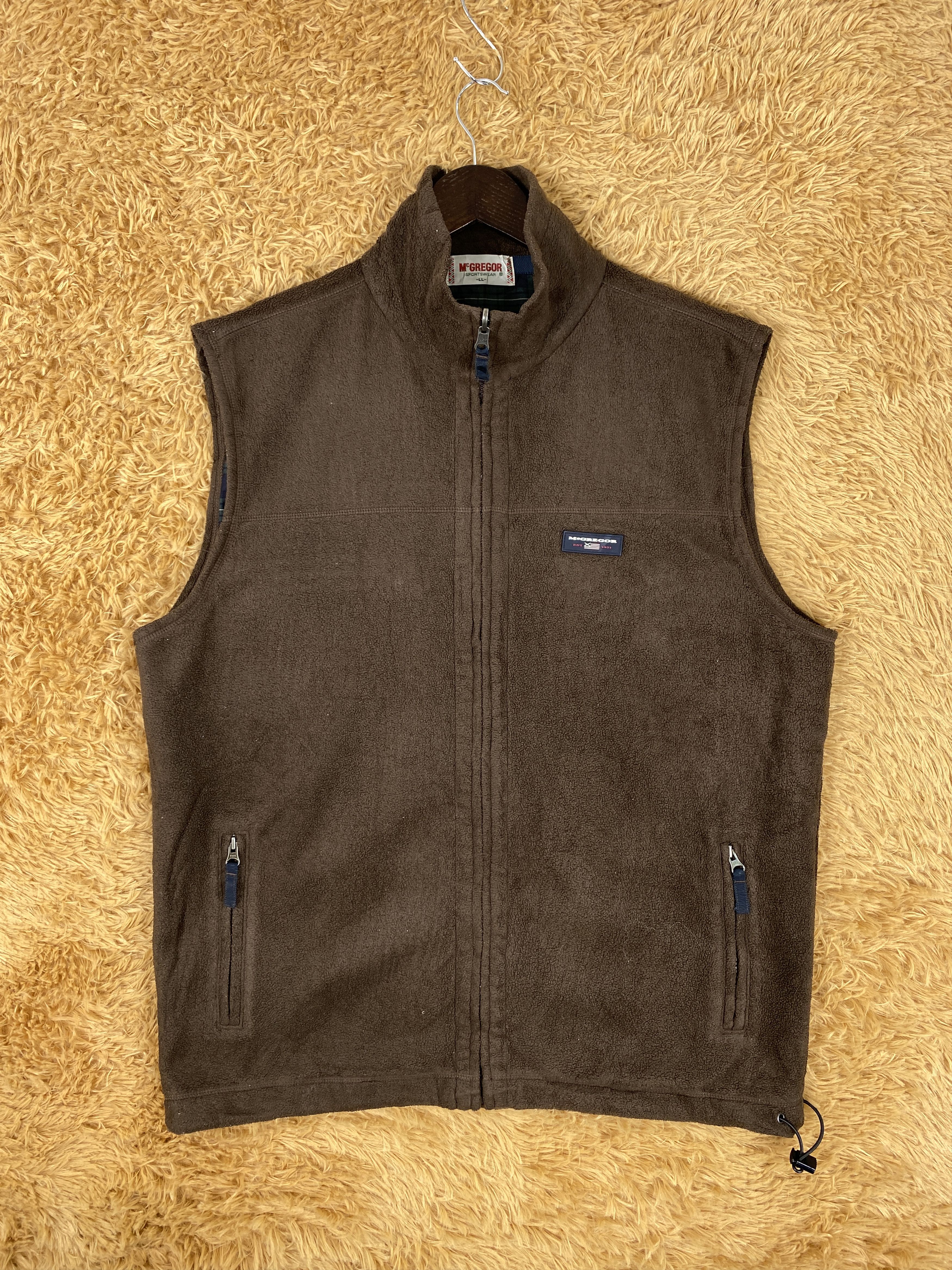 McGregor Vintage McGregor Reversible Flannel Wool Vest V0180 Size US M / EU 48-50 / 2 - 1 Thumbnail