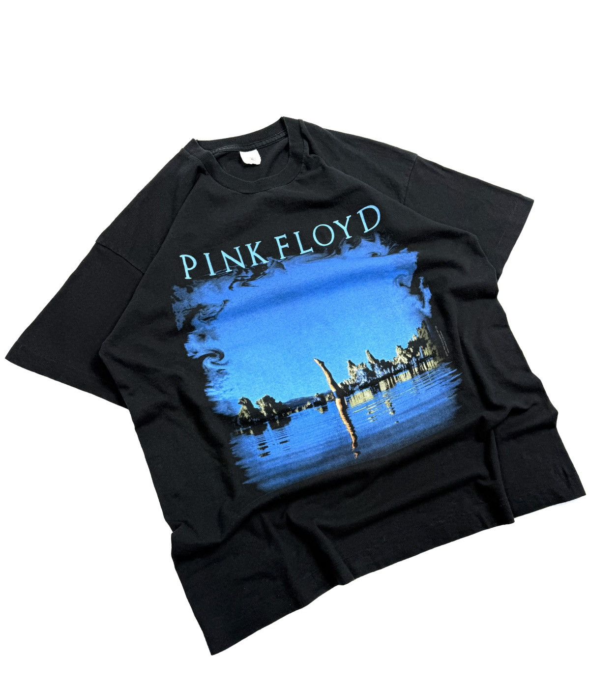 Pink Floyd 1994 Pink Floyd Wish You Were Here Tee Vintage Band T-shirt Size US XL / EU 56 / 4 - 5 Thumbnail
