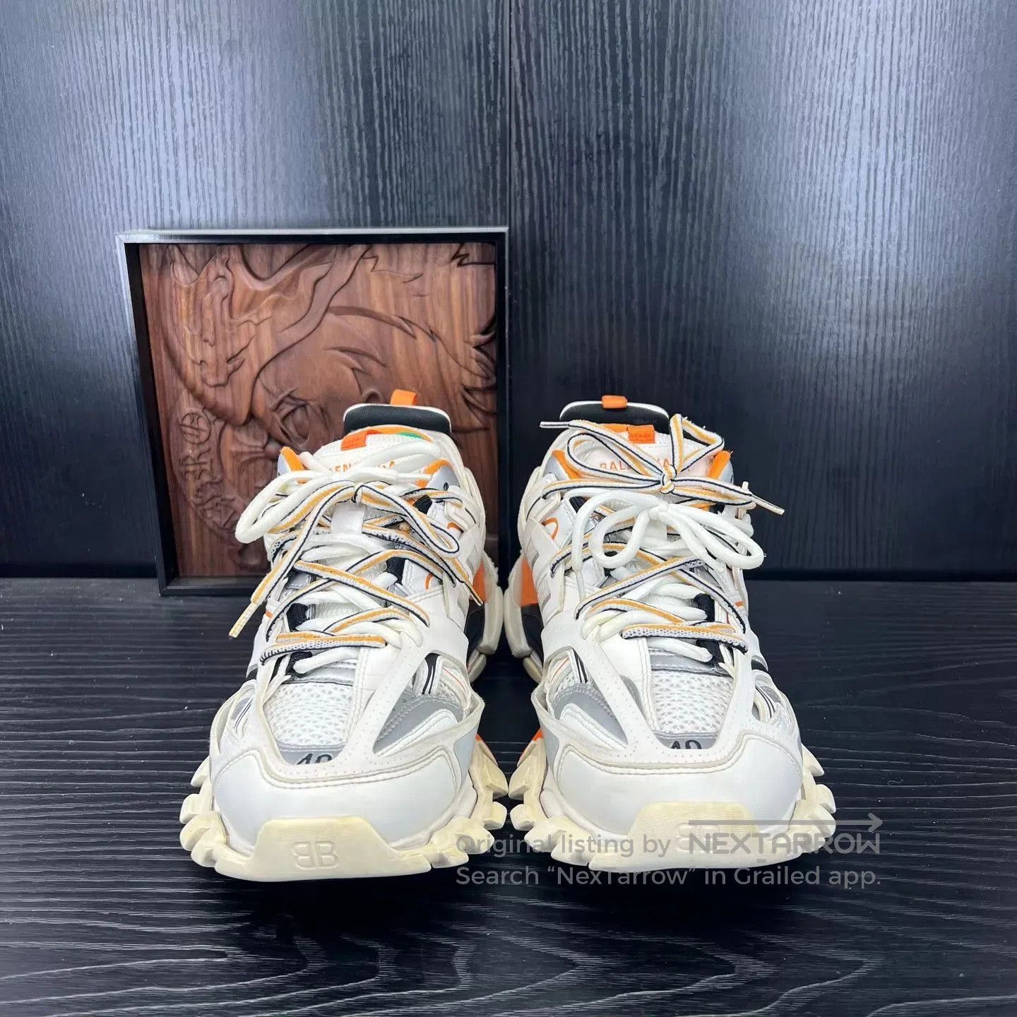 Balenciaga Multi-Color Athletic Sneakers Size 7. Size US 7 / EU 40 - 4 Thumbnail