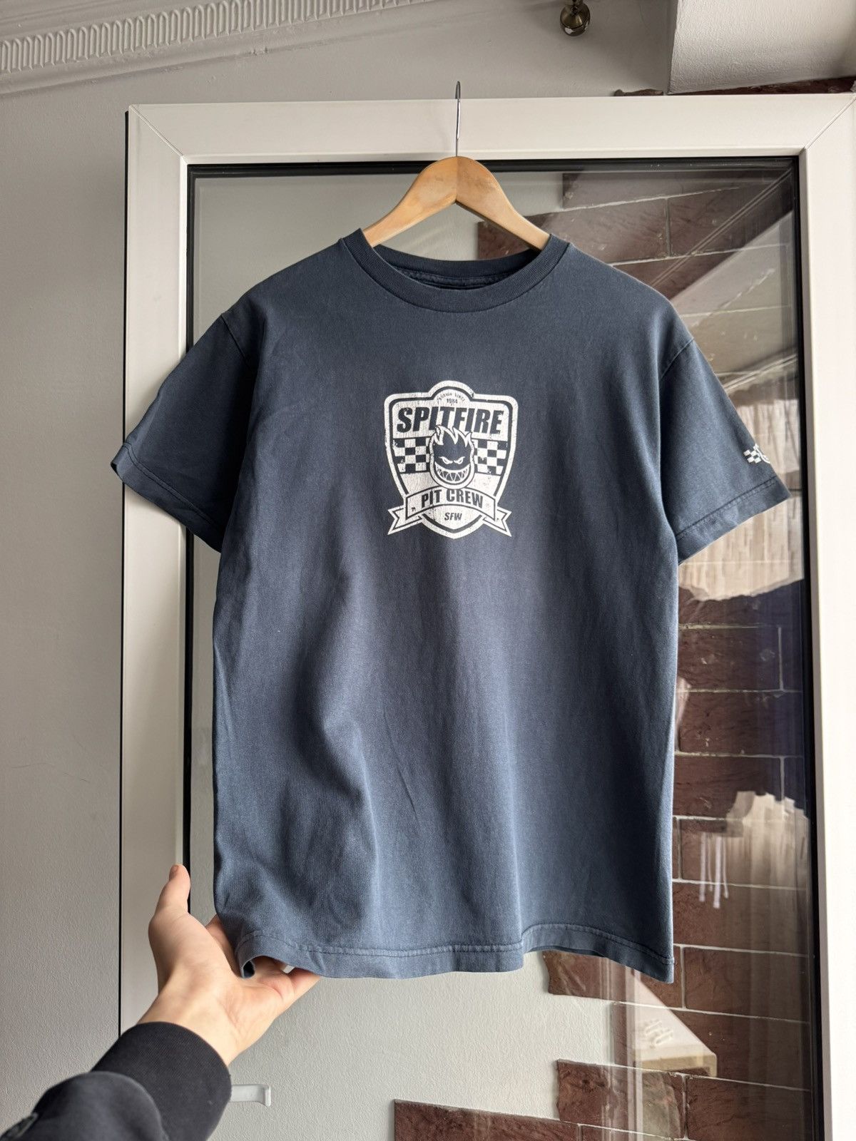 Spitfire Vintage Sipfire Skateboarding tshirt 2000’s Size US M / EU 48-50 / 2 - 2 Thumbnail