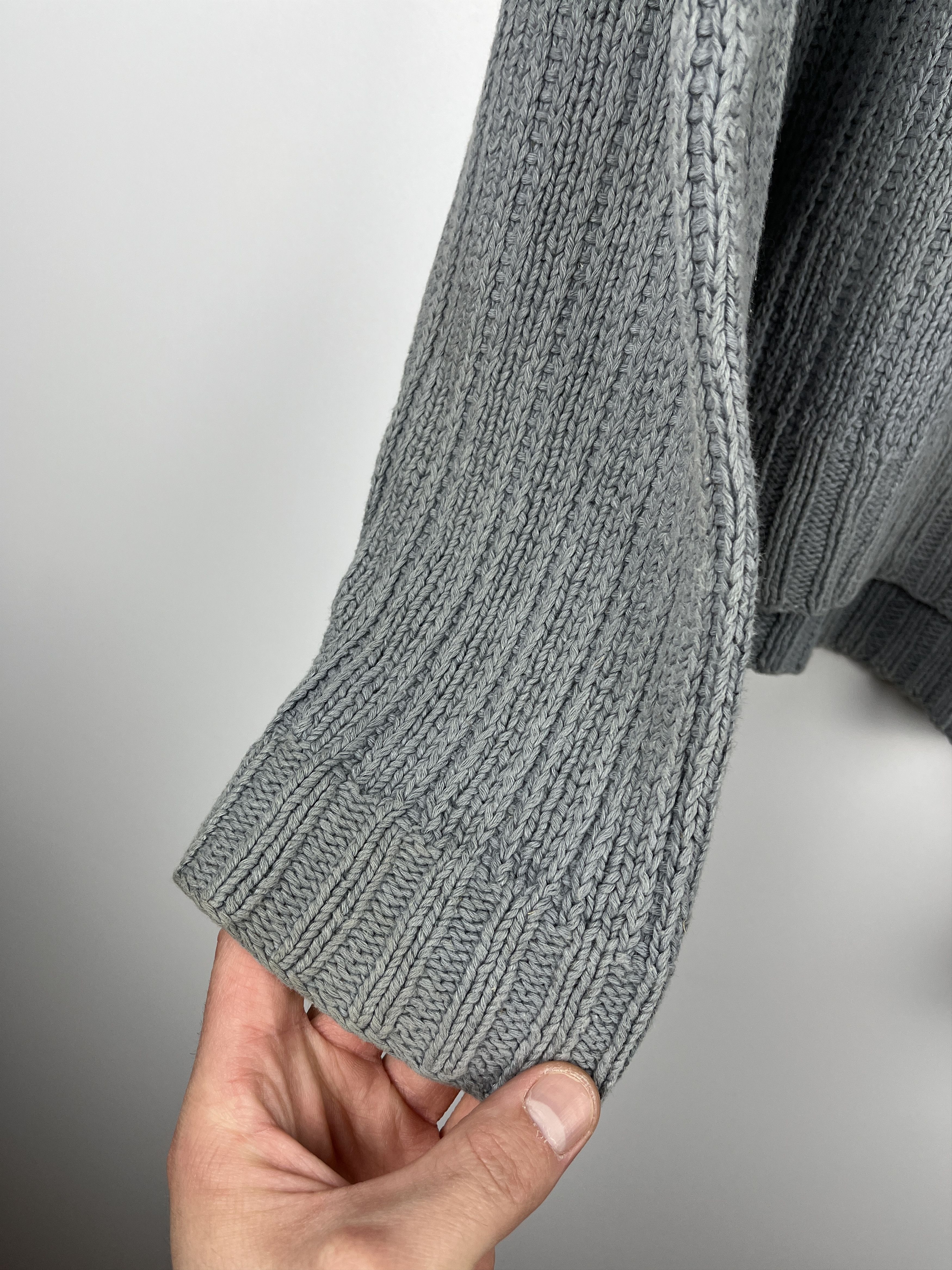 Ralph Lauren Polo Sport Ralph Lauren Linen Cotton Cable Hand Knit Sweater Size US L / EU 52-54 / 3 - 8 Thumbnail