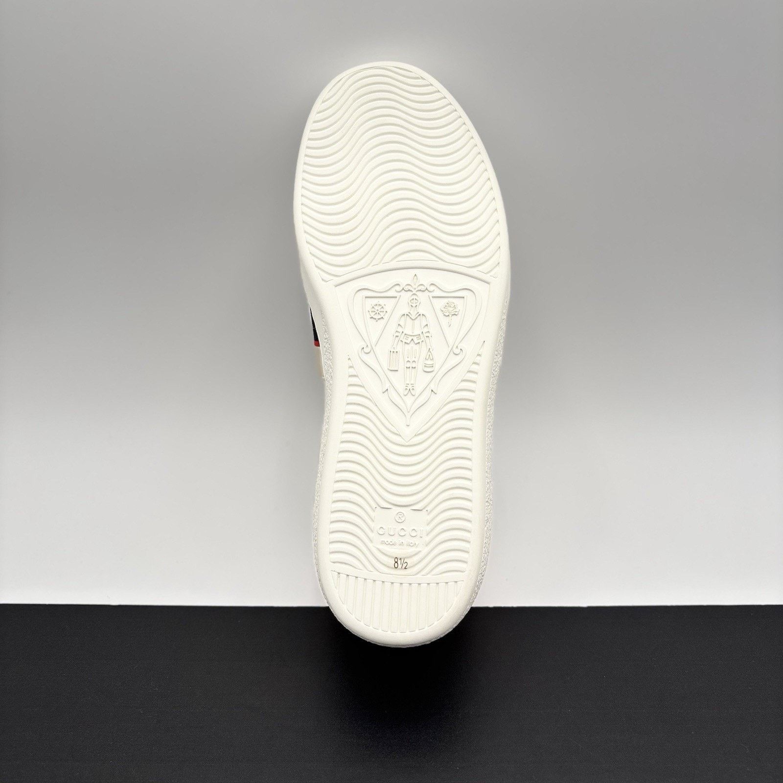 Gucci Gucci Ace Leather With Strap ‘ White ’ | NEW! Size US 9 / EU 42 - 17 Thumbnail