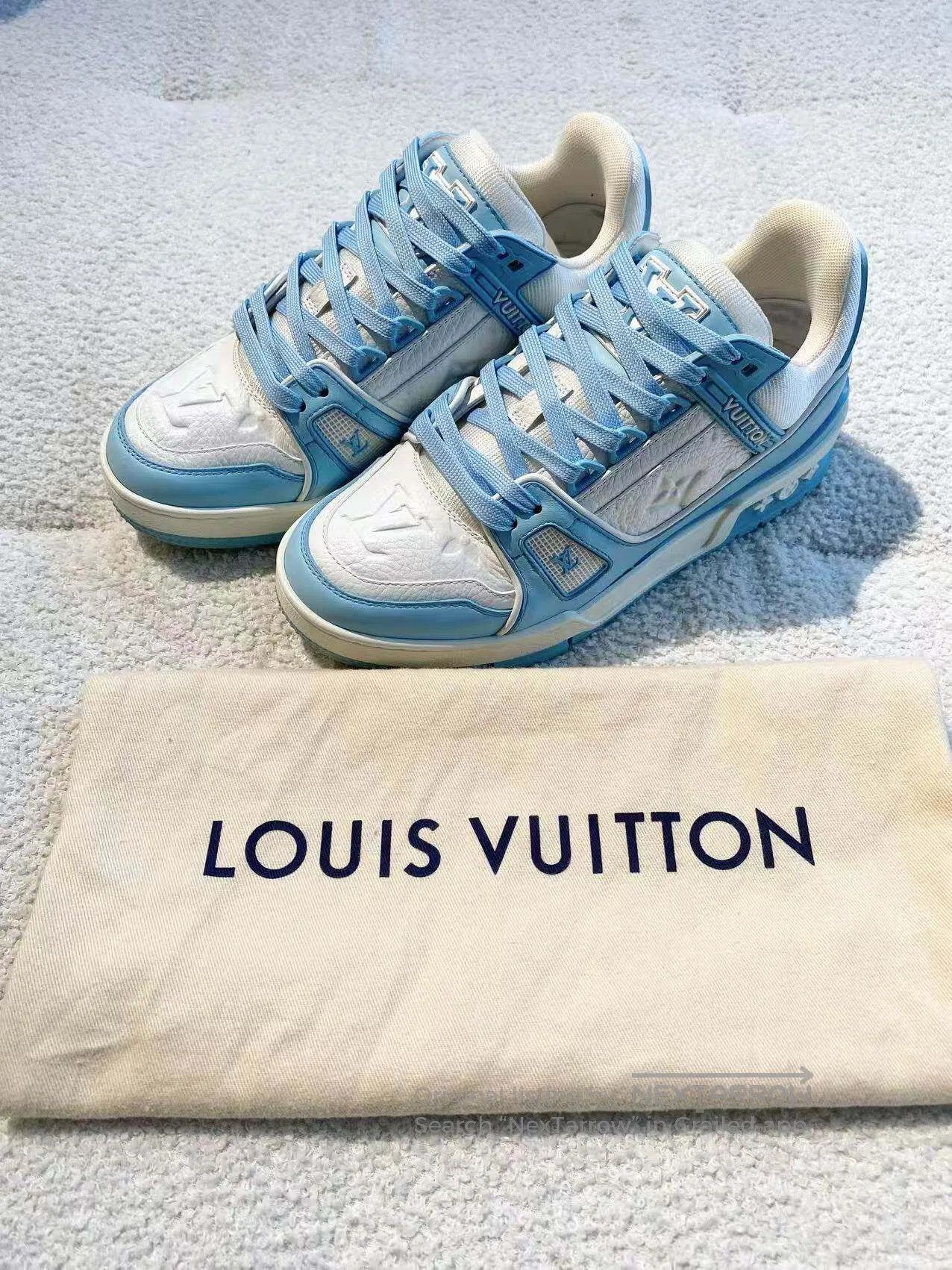 Louis Vuitton Louis Vuitton Size 2.5 Sky blue board shoes| Size US 6 / IT 36 - 2 Thumbnail