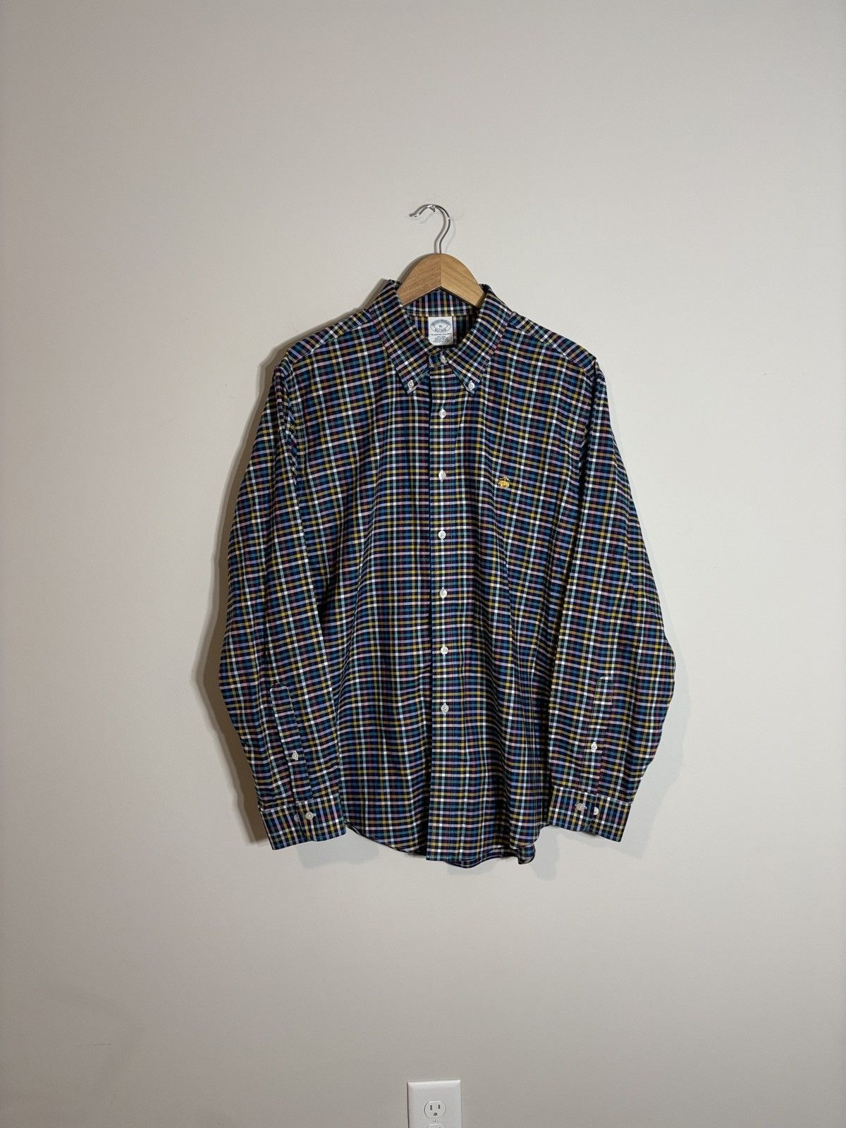 Brooks Brothers Brooks Brothers Original Polo Button Down Shirt Multi Color Size US XL / EU 56 / 4 - 2 Thumbnail