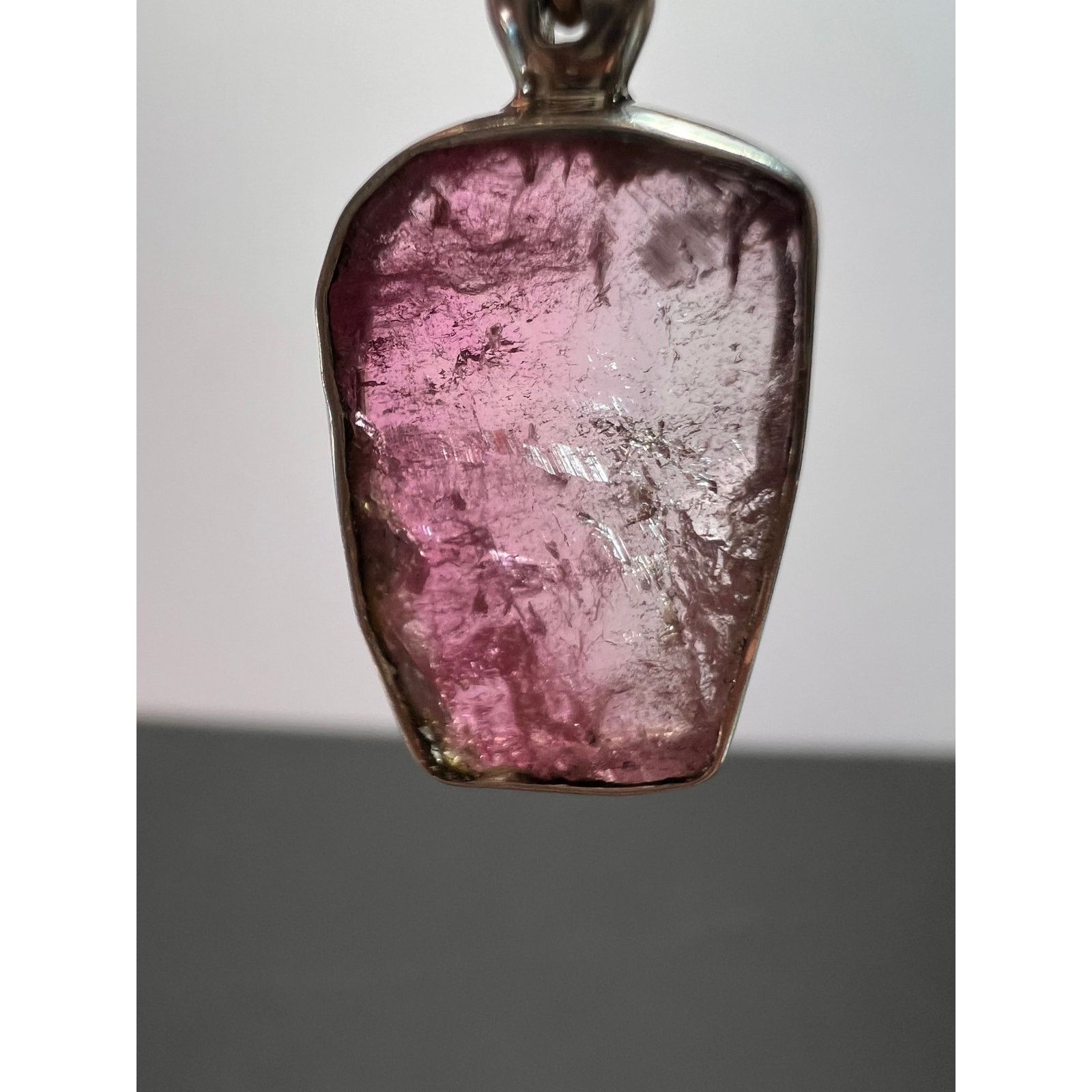 Other NEW Pink bi color tourmaline 925 pendant 2.32 grams Size ONE SIZE - 6 Thumbnail