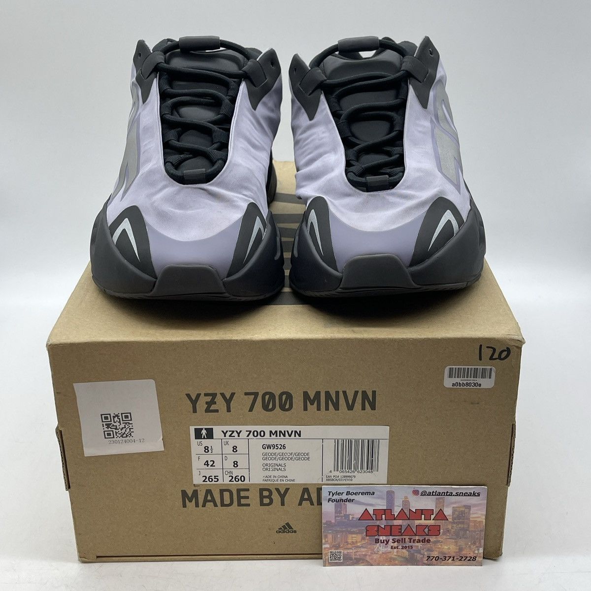 Adidas Yeezy boost 700 MNVN geode Size US 8.5 / EU 41-42 - 2 Thumbnail