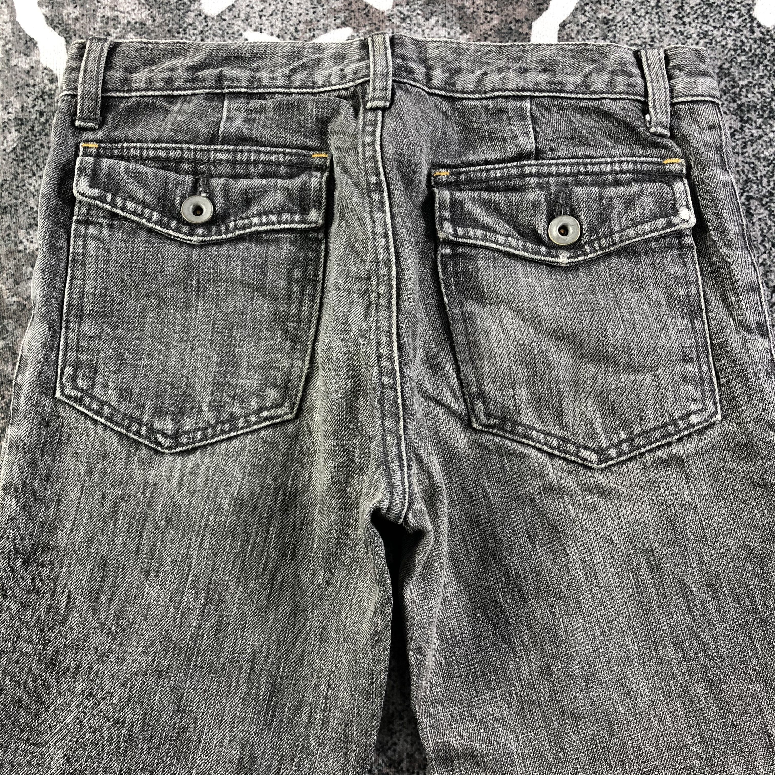 Japanese Brand Japanese Brand Vert Dense Jeans Cropped Denim KJ1519 Size 28" / US 6 / IT 42 - 4 Thumbnail