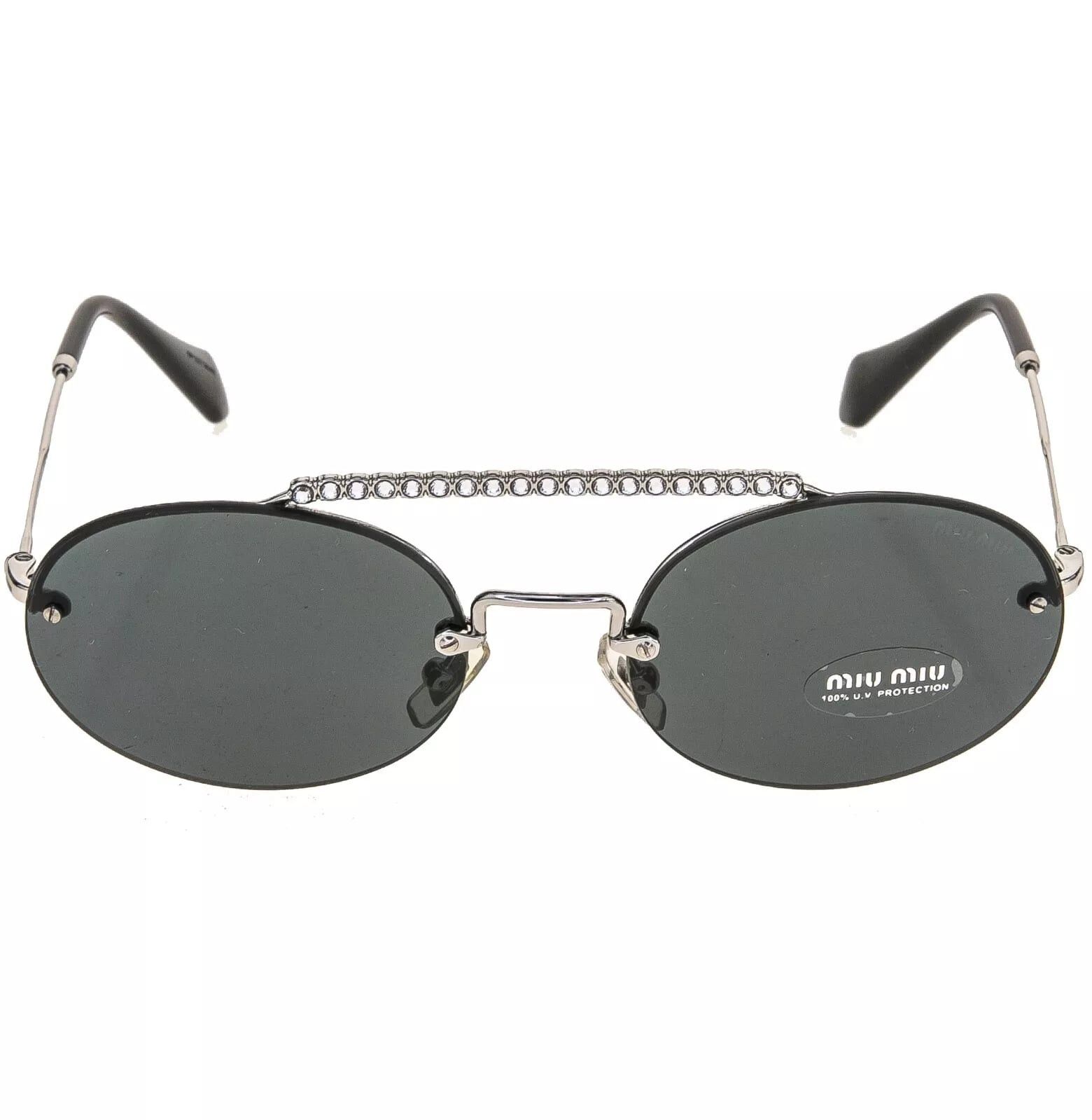 Miu Miu MIU MIU SOCIETE SMU60T Rimless Special Sunglasses 60T Size ONE SIZE - 5 Thumbnail
