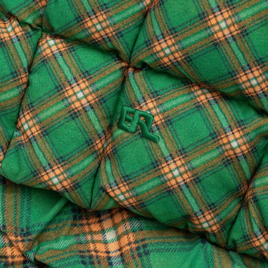 ERL o1mle0724 Plaid Puffer Jacket in Green Size US M / EU 48-50 / 2 - 4 Thumbnail