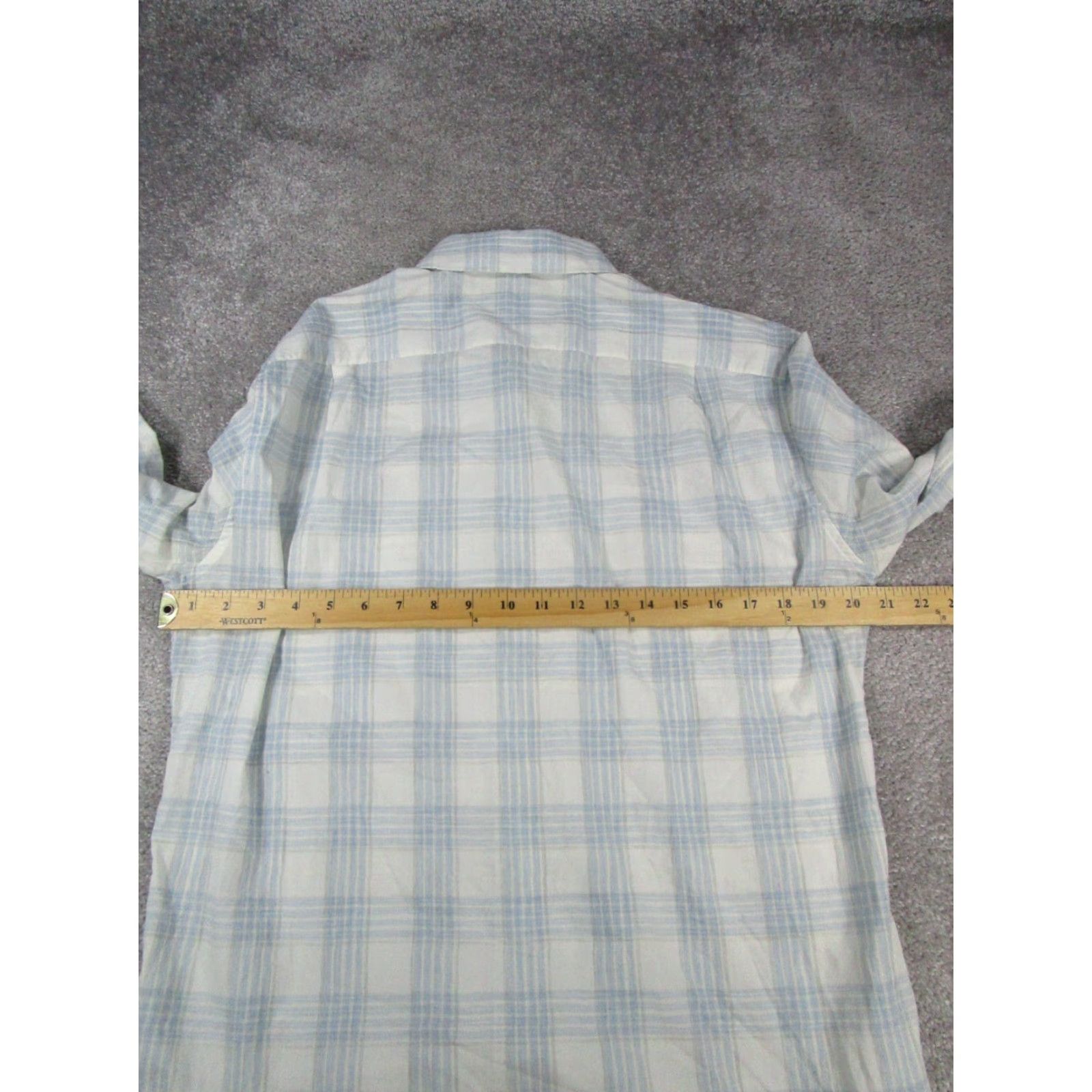 Bonobos Bonobos Shirt Mens Medium Blue White Cotton Button Up Size US M / EU 48-50 / 2 - 6 Thumbnail
