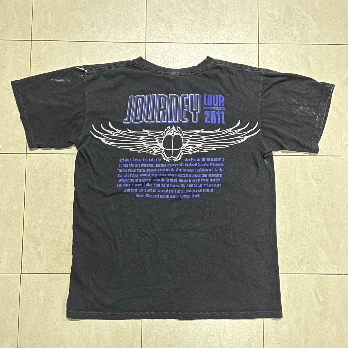 Band Tees × Vintage Journey Band T Shirt Size US S / EU 44-46 / 1 - 9 Thumbnail