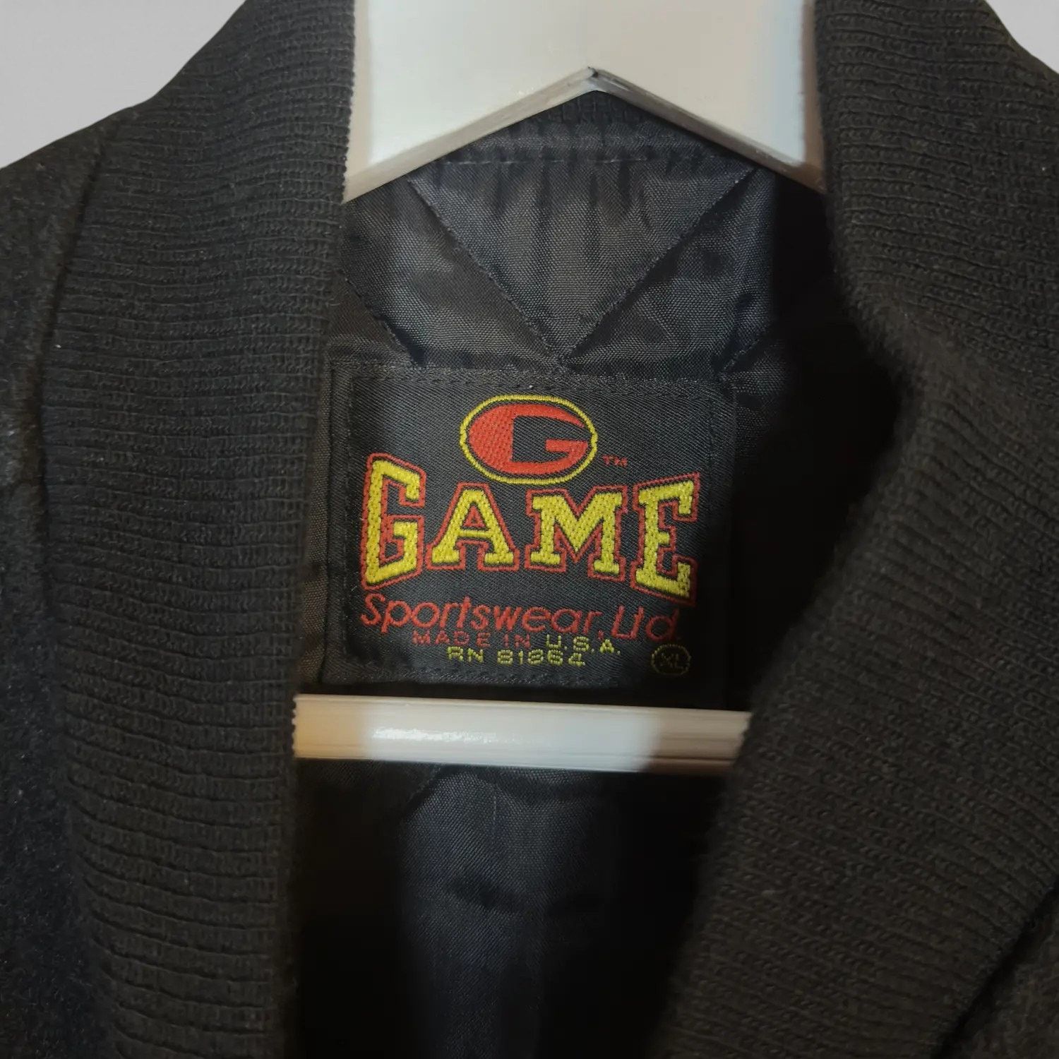 Vintage Vintage 90s NFL On Fox Wool And Leather Varsity Jacket Size US XL / EU 56 / 4 - 9 Thumbnail