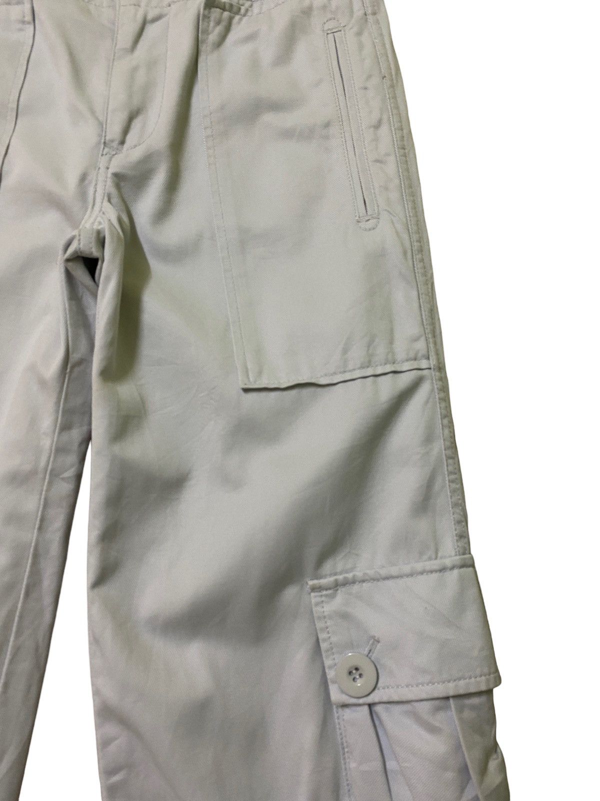 Heaven by Marc Jacobs Marc Jacobs Bondage Multi Pocket Cargo Drawstring 3q Pants Size US 28 / EU 44 - 6 Thumbnail