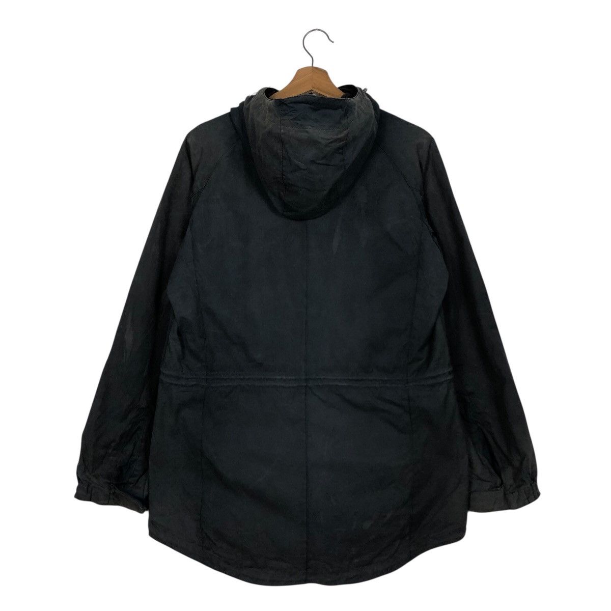 Barbour 📌Vintage Wax Jacket Barbour England Oilskin Blanket Tartan Size US M / EU 48-50 / 2 - 9 Thumbnail