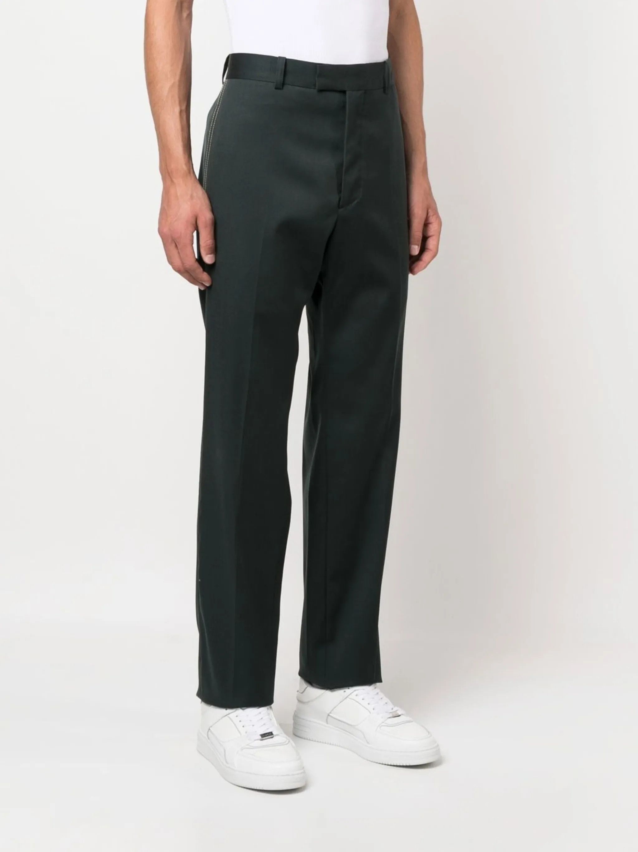 OAMC o1y0225 Casual Pant in Dark Green Size US 34 / EU 50 - 2 Thumbnail