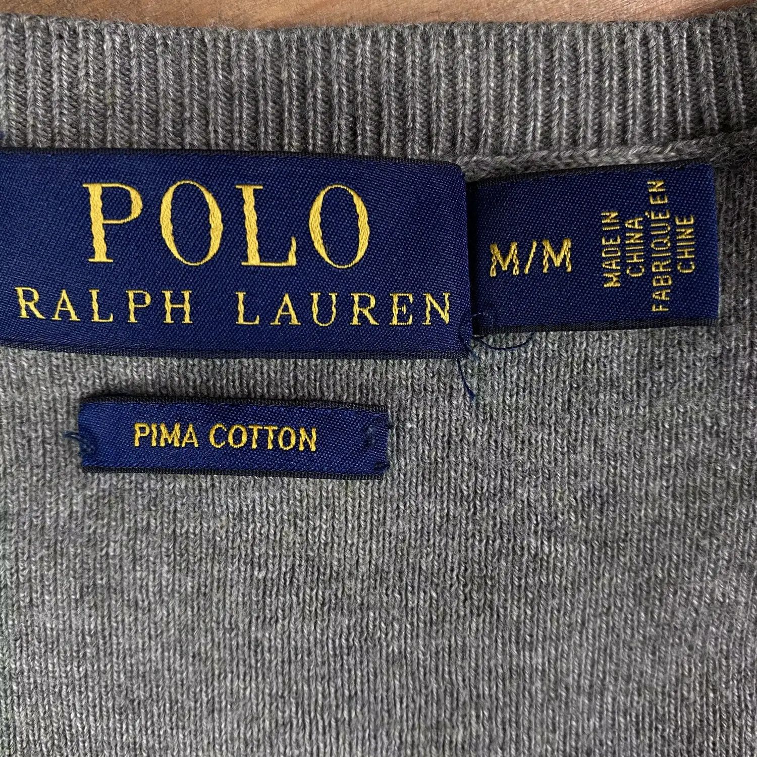 Polo Ralph Lauren Mens Jumper Polo Ralph Lauren V Neck Size M Size US M / EU 48-50 / 2 - 4 Thumbnail