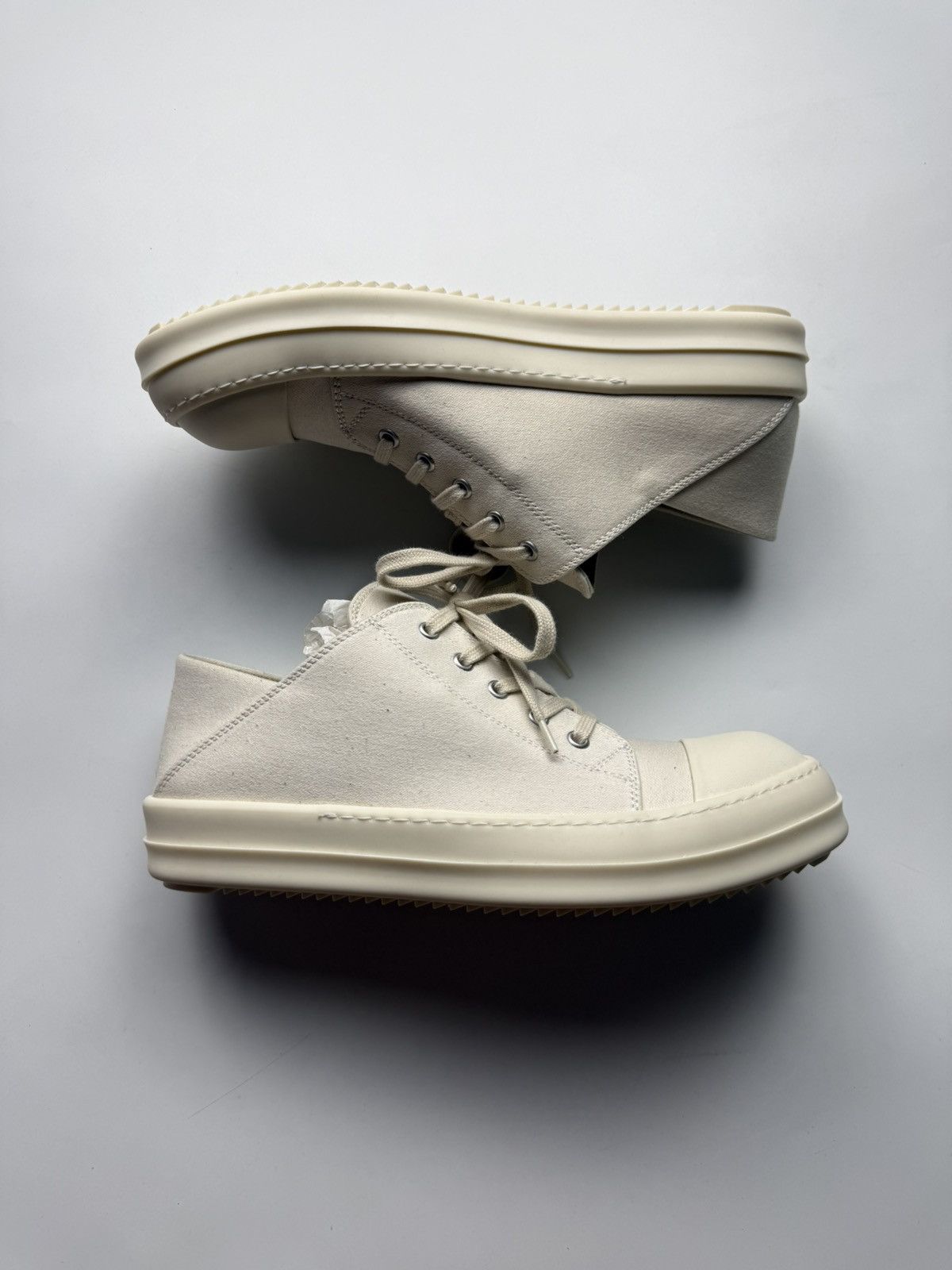 Rick Owens Rick Owens Drkshdw Lido Milk Ramones Size US 9 / EU 42 - 1 Thumbnail