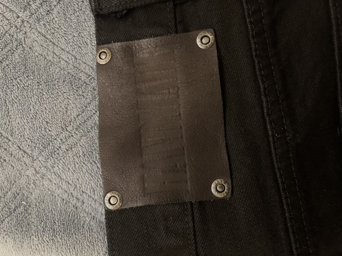 Handmade Black Raw Flared Denim Size US 36 / EU 52 - 3 Thumbnail