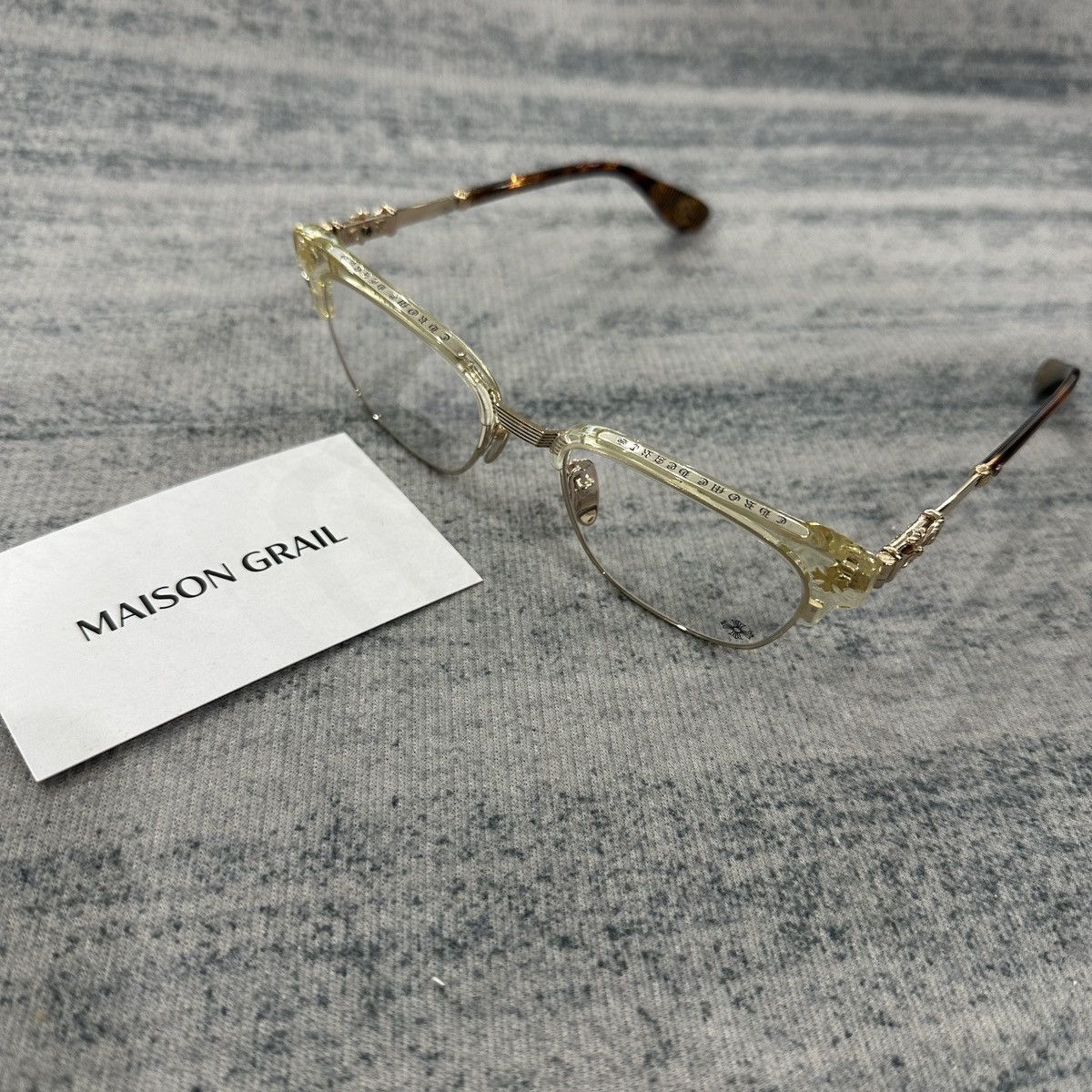 Chrome Hearts CHROME HEARTS BONENNOISSEUR II EYEGLASSES Size ONE SIZE - 3 Thumbnail