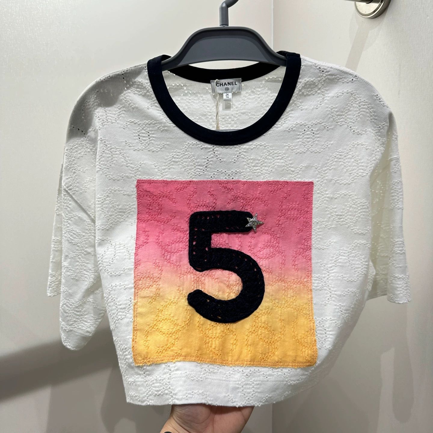 Chanel Chanel mar181 allover CC rainbow digit short 34/36 Size XS / US 0-2 / IT 36-38 - 6 Thumbnail