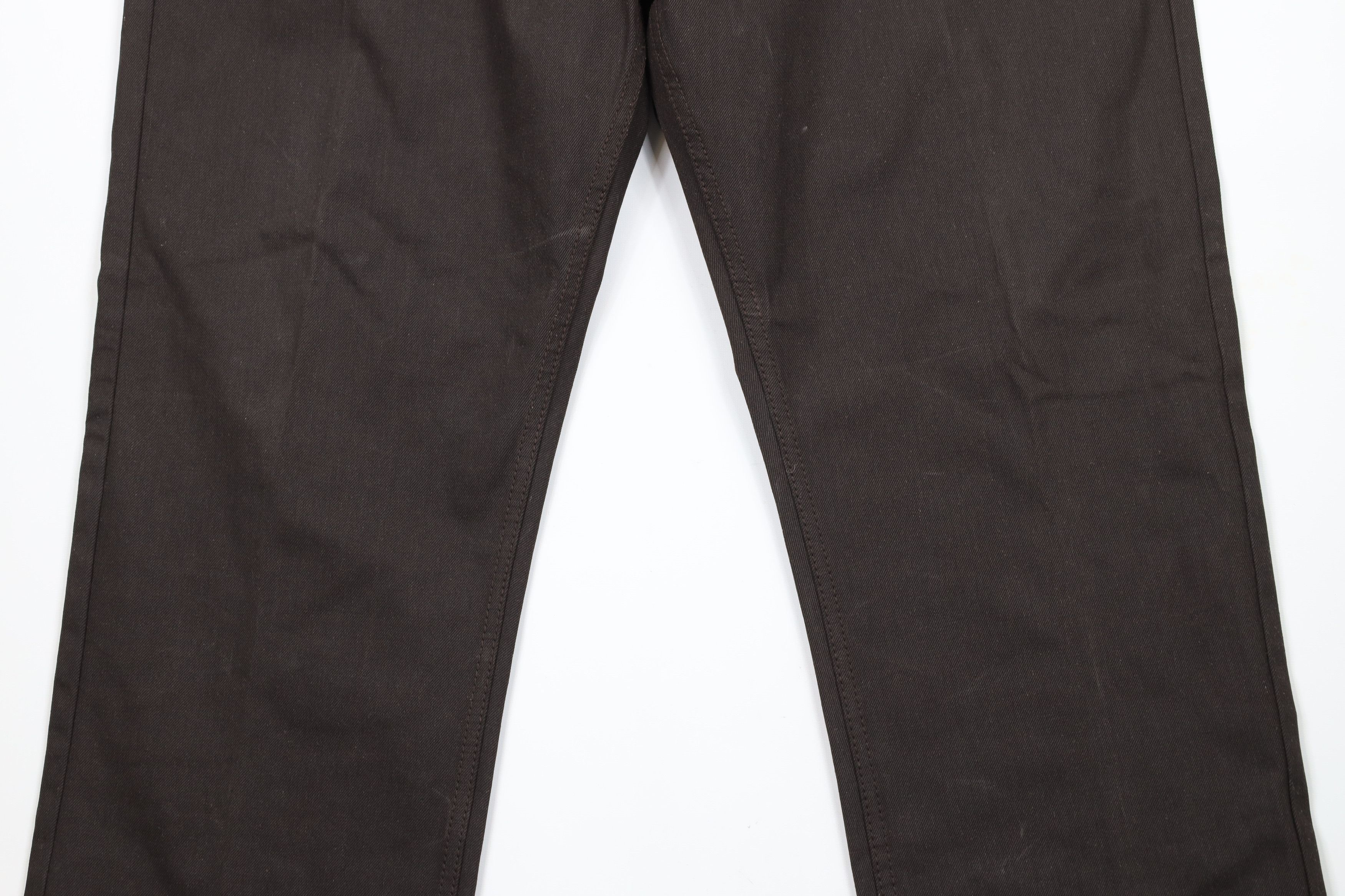 Vintage Vintage 90s Y2K Streetwear Waxed Cotton Baggy Wide Leg Jeans Size US 42 / EU 58 - 3 Thumbnail